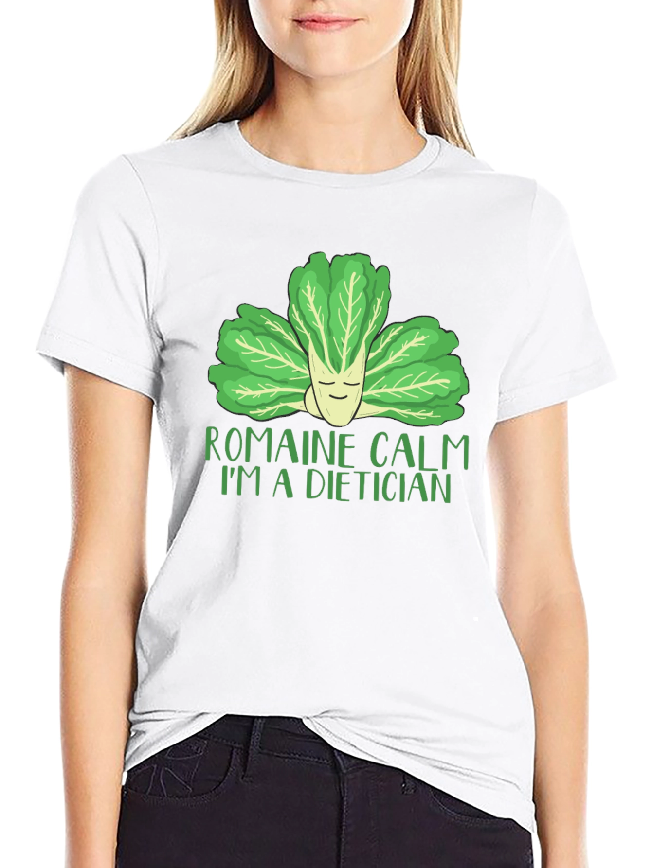 Romaine Calm Dietician Graphic T-Shirt