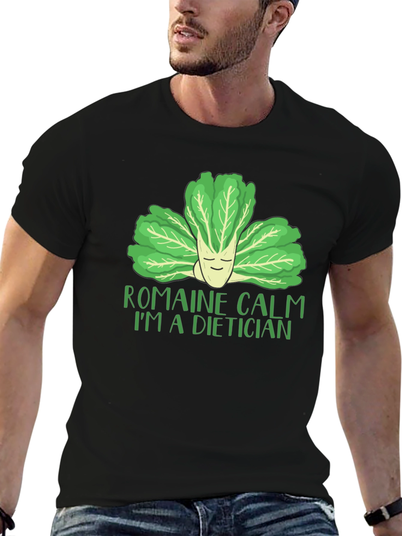 Romaine Calm Dietician Graphic T-Shirt