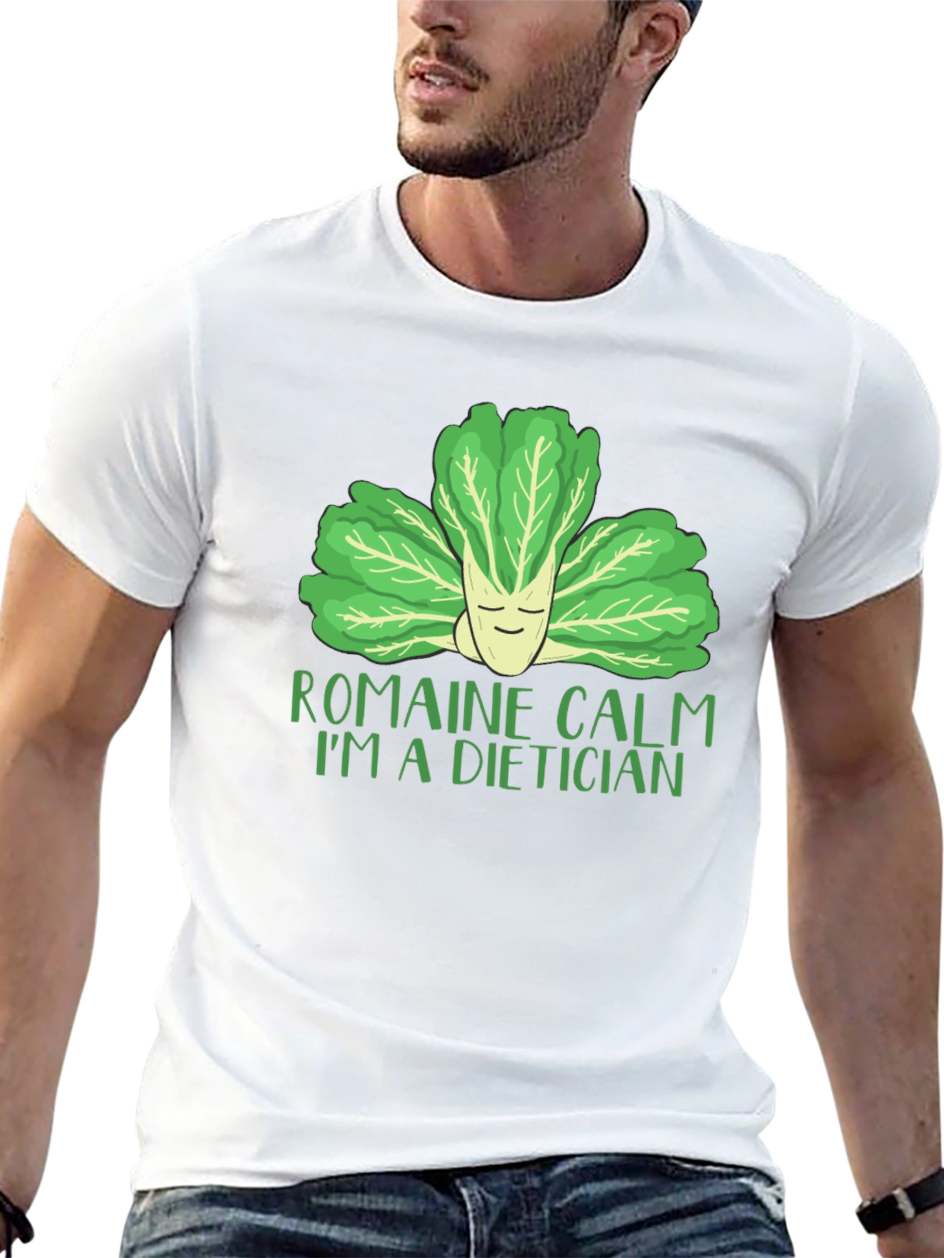 Romaine Calm Dietician Graphic T-Shirt