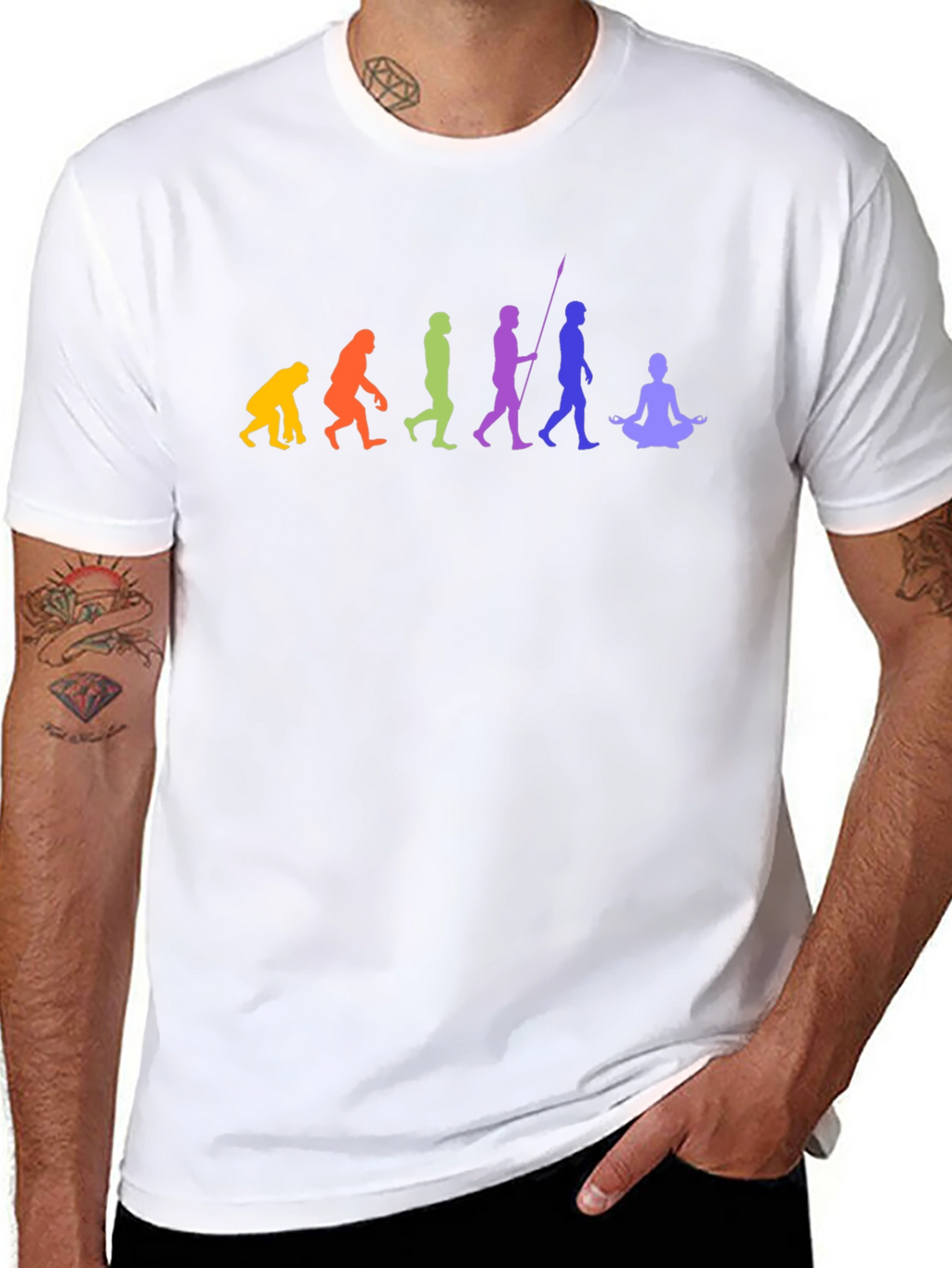 Evolution Meditation T-Shirt