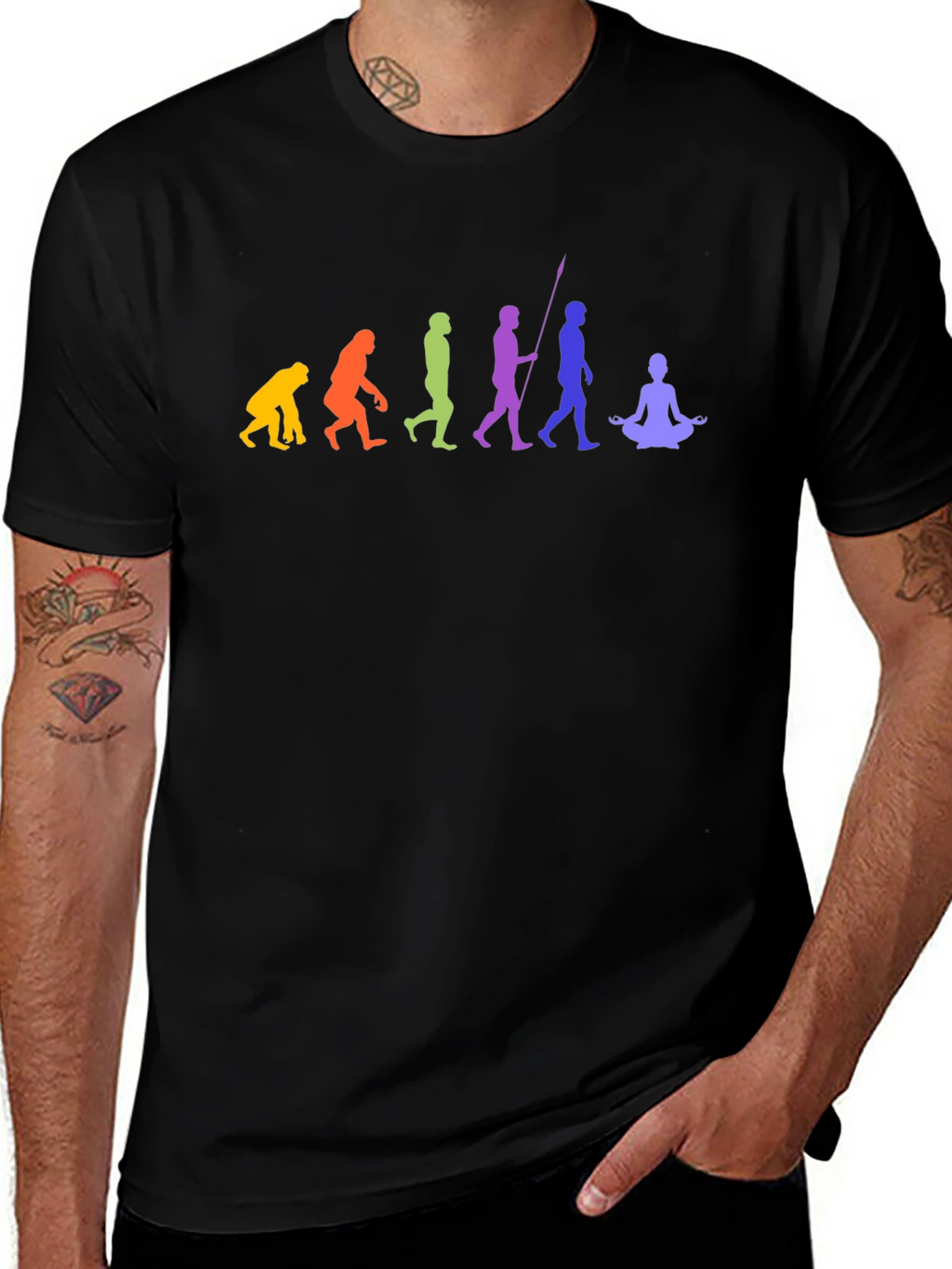 Evolution Meditation T-Shirt