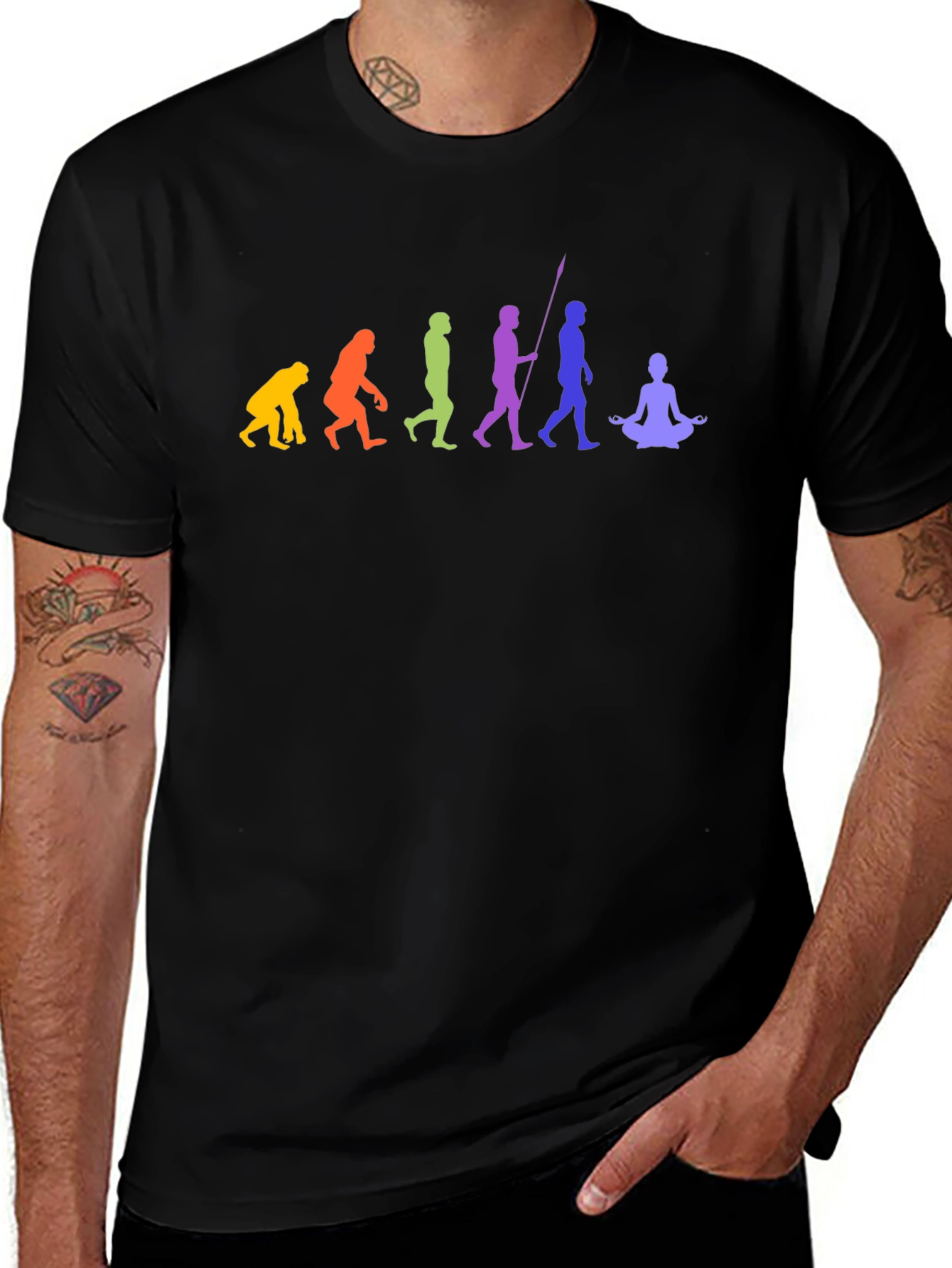 Evolution Meditation T-Shirt