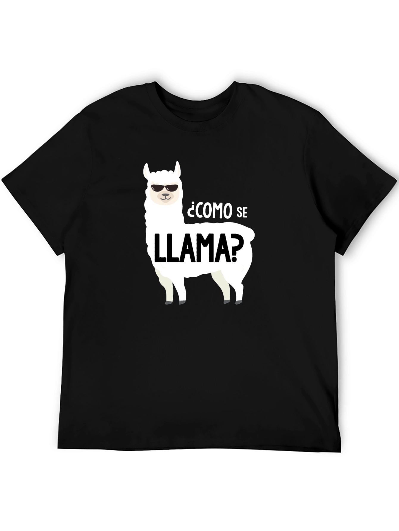 Como Se Llama? Llama Graphic T-Shirt