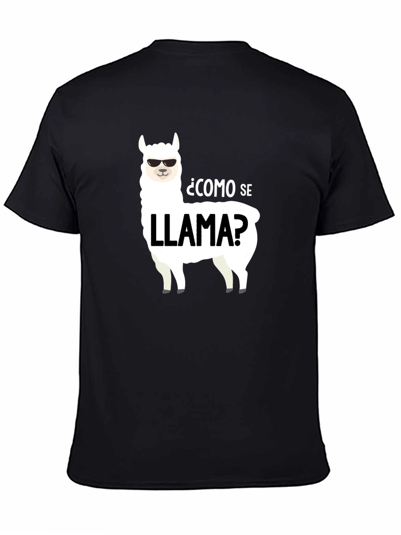 Como Se Llama? Llama Graphic T-Shirt