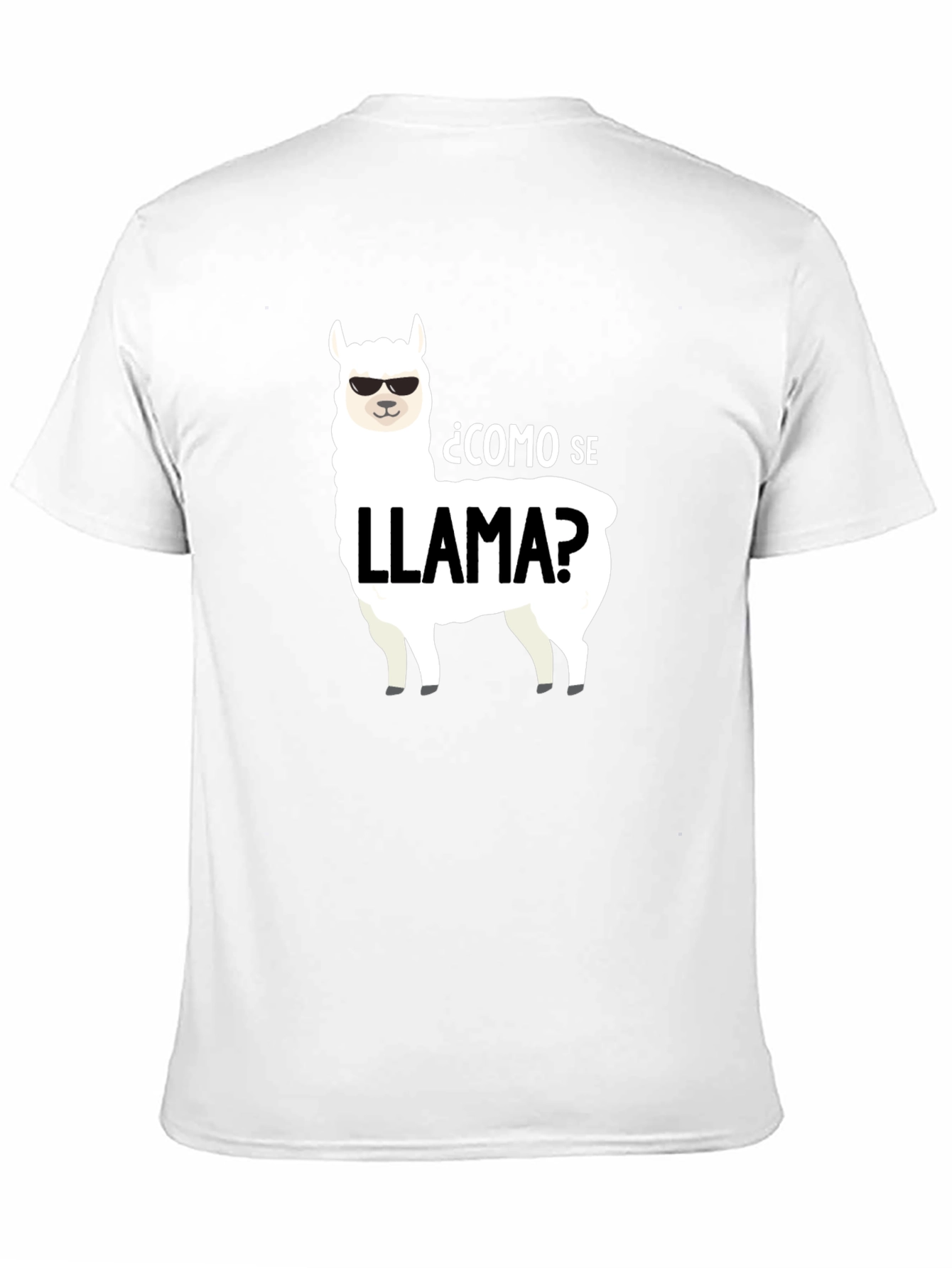 Como Se Llama? Llama Graphic T-Shirt