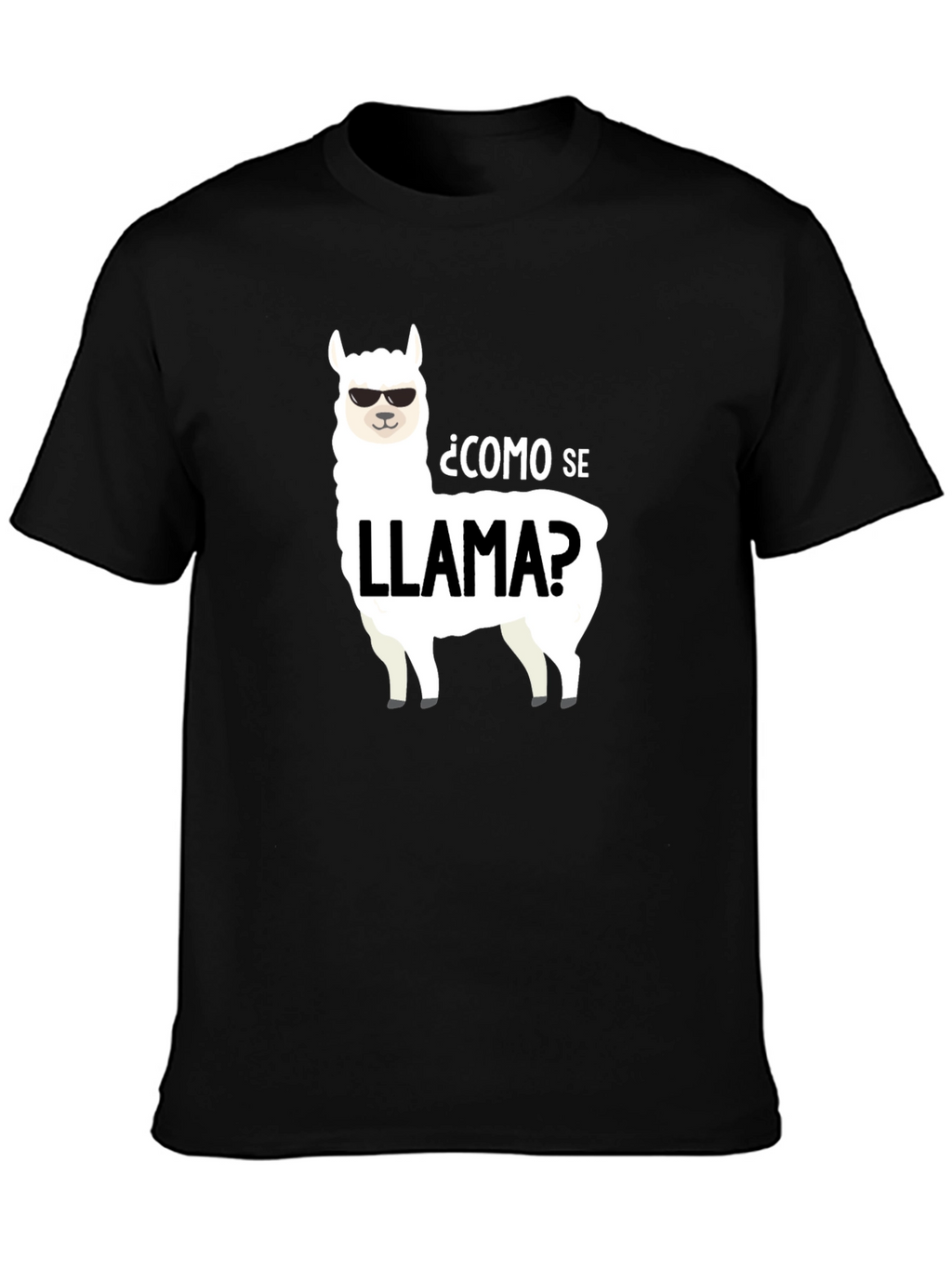 Como Se Llama? Llama Graphic T-Shirt
