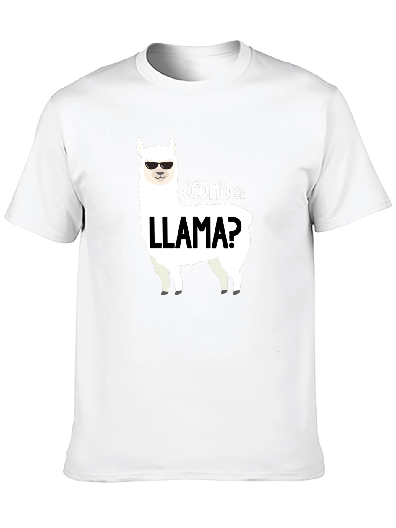 Como Se Llama? Llama Graphic T-Shirt