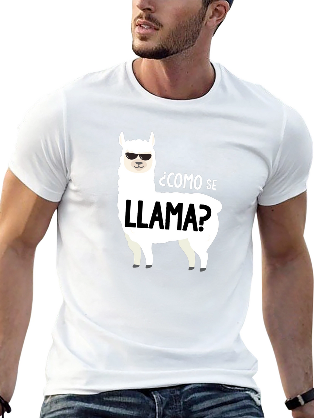 Como Se Llama? Llama Graphic T-Shirt