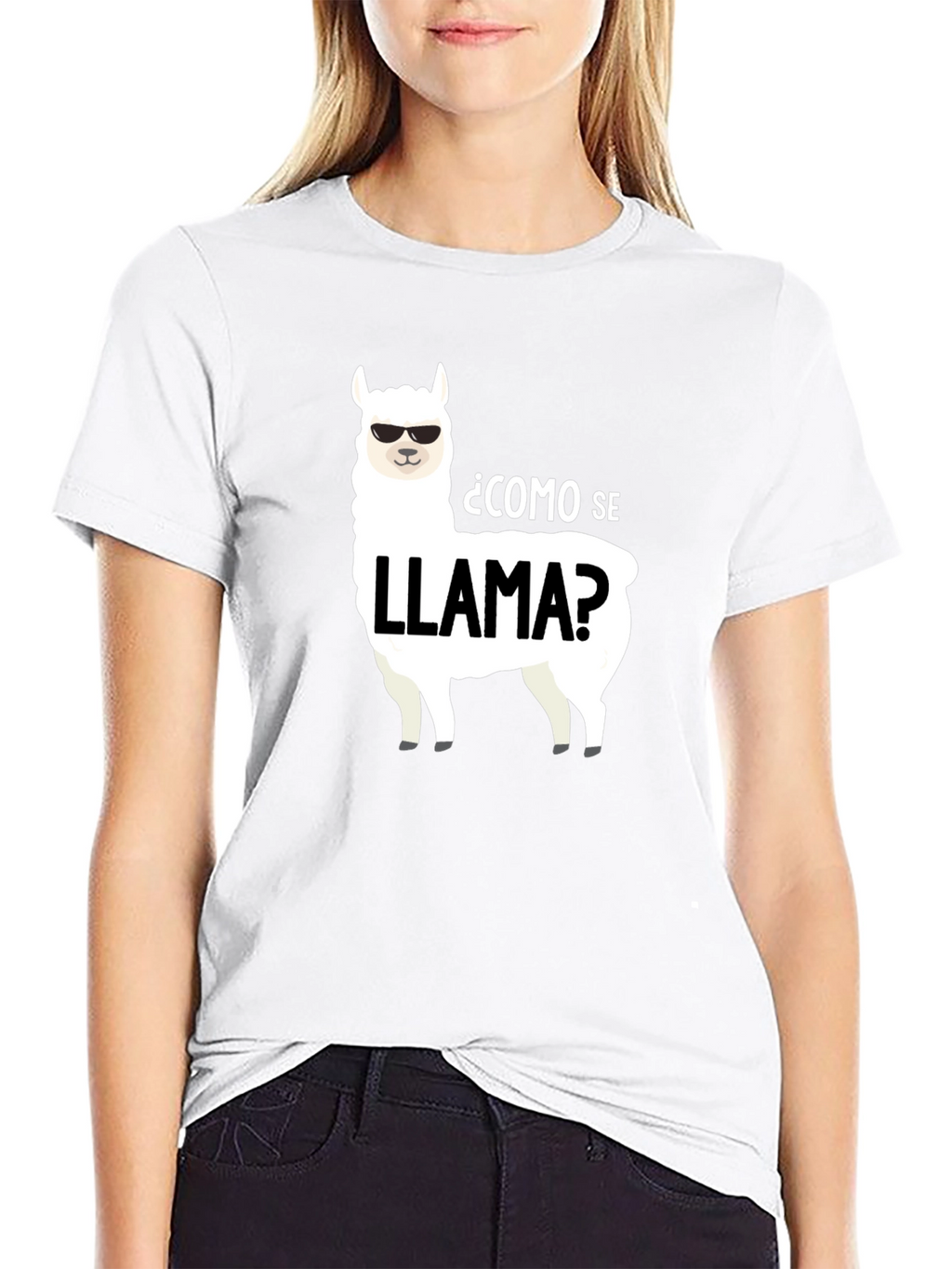 Como Se Llama? Llama Graphic T-Shirt