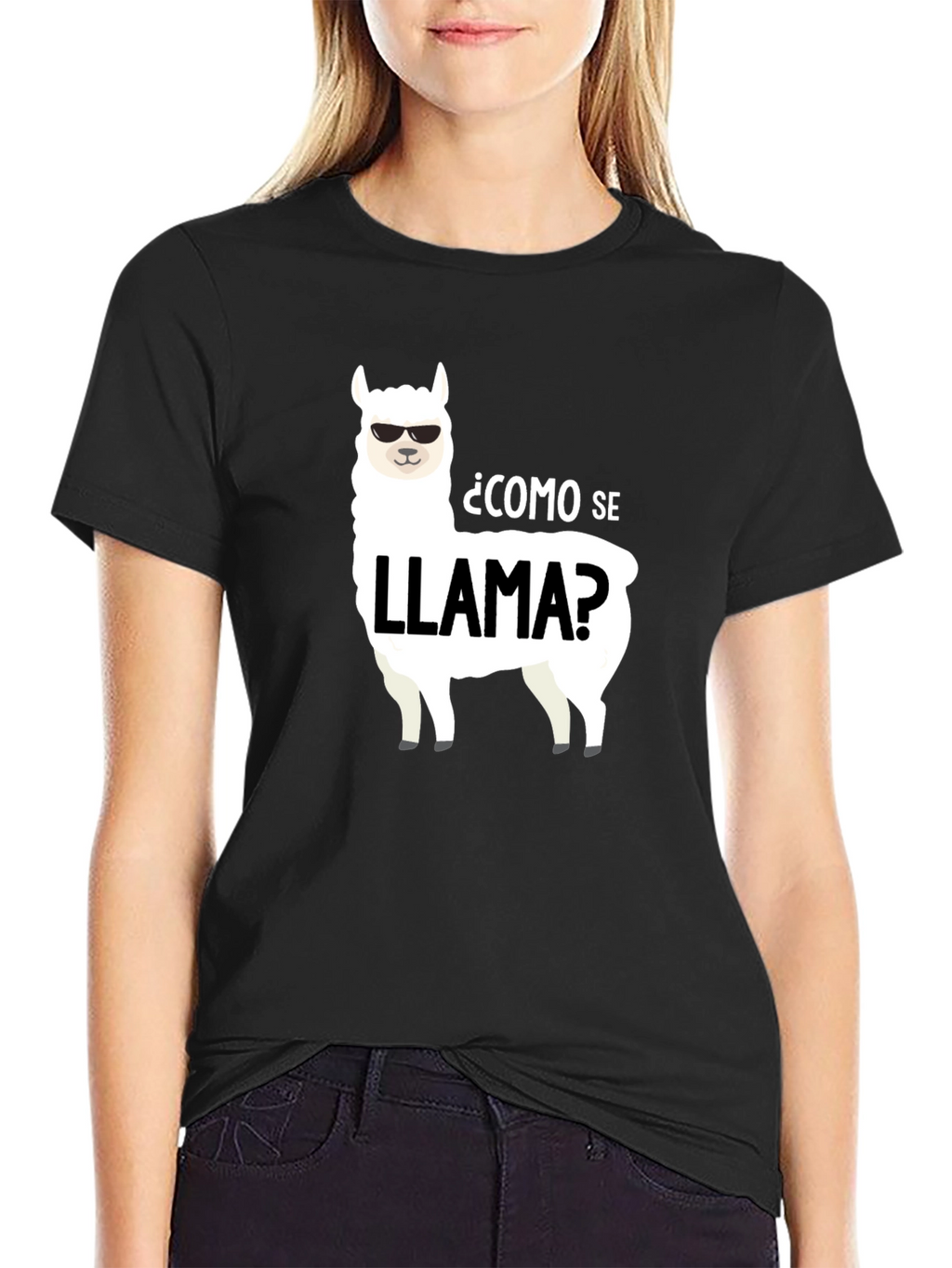 Como Se Llama? Llama Graphic T-Shirt