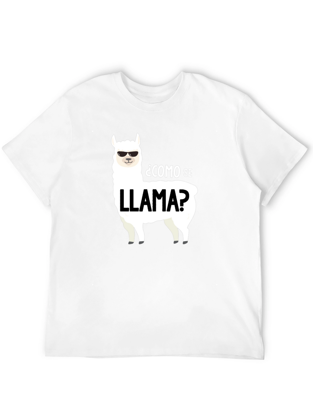 Como Se Llama? Llama Graphic T-Shirt