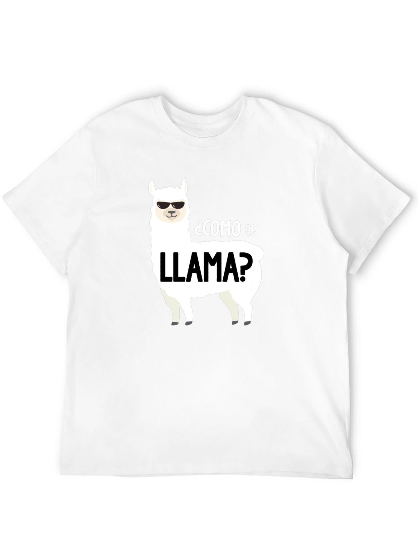 Como Se Llama? Llama Graphic T-Shirt