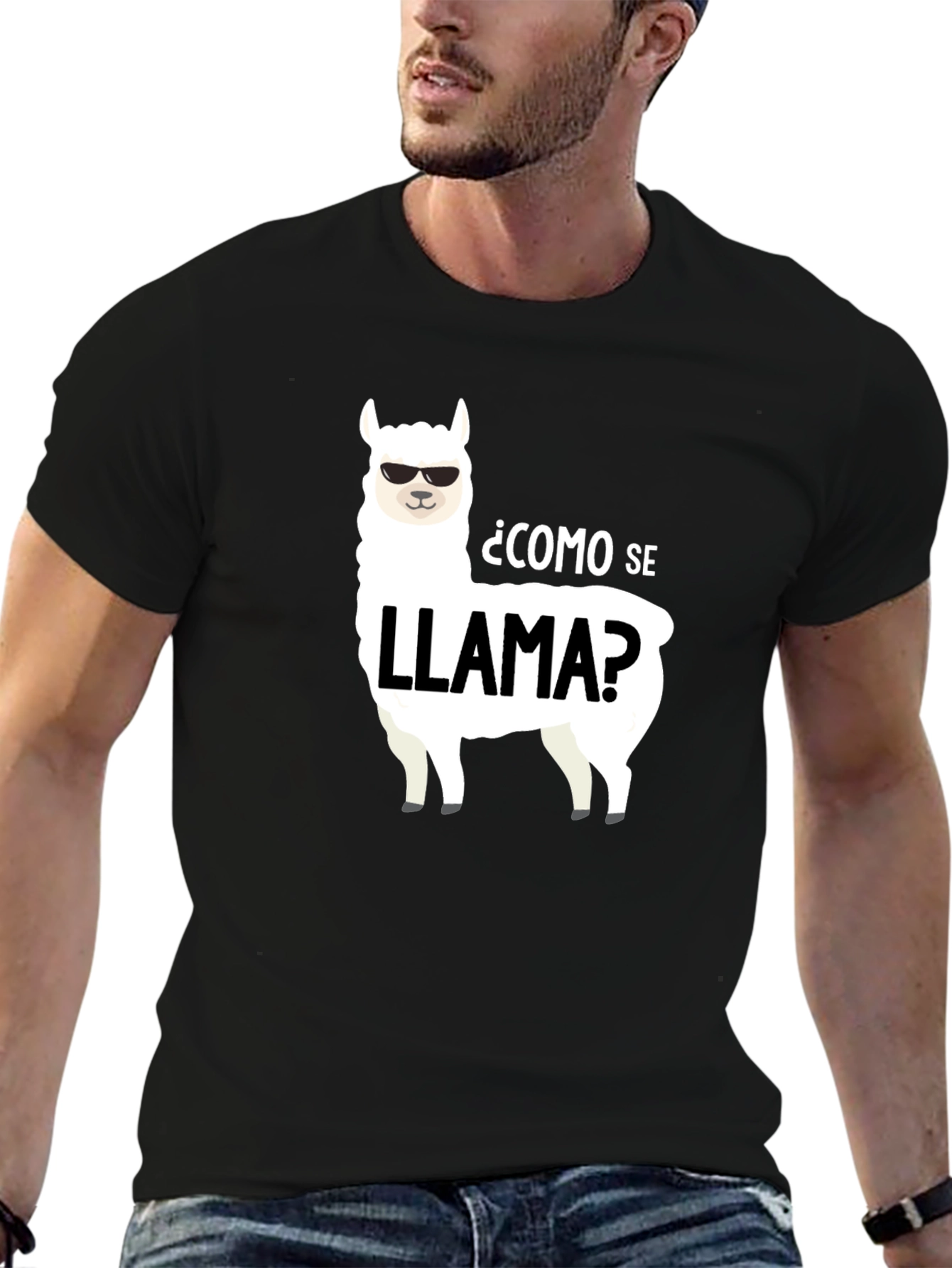 Como Se Llama? Llama Graphic T-Shirt