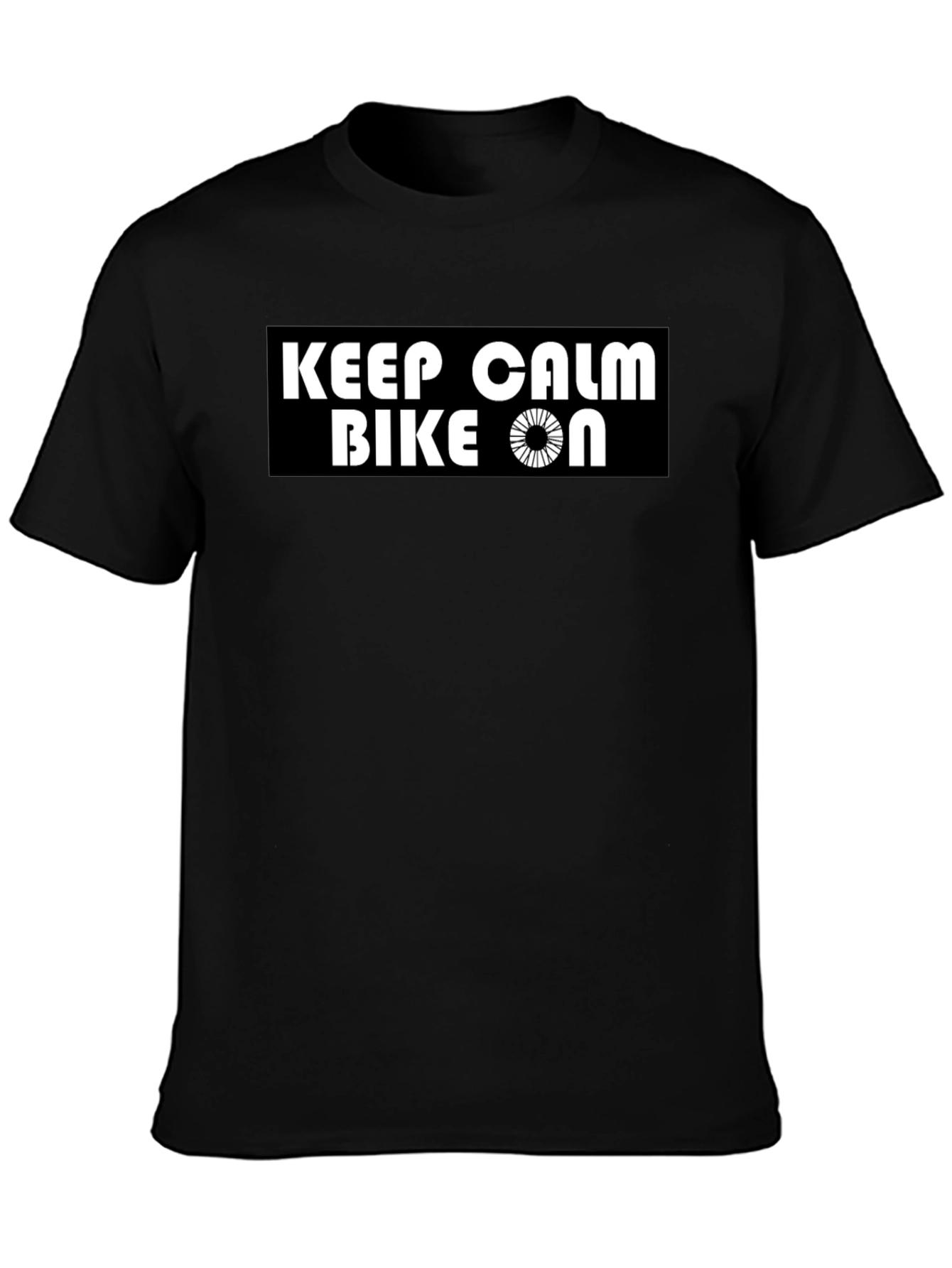 Keep Calm Bike On T-Shirt - Cycling Apparel