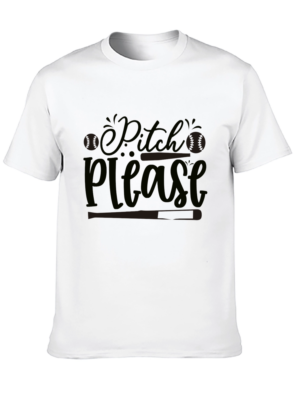 Pitch Please Baseball Graphic Tee