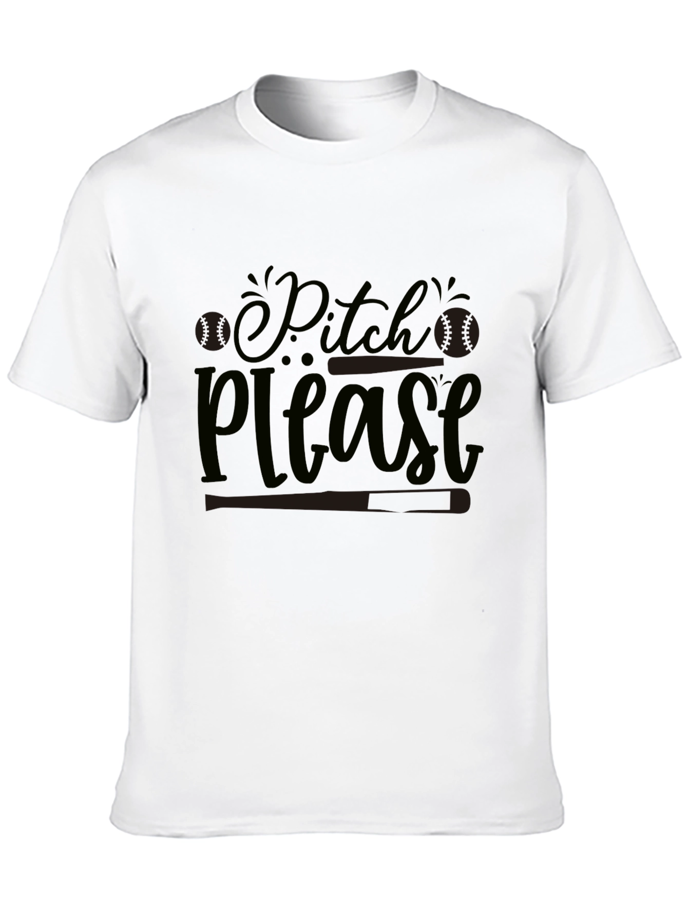 Pitch Please Baseball Graphic Tee