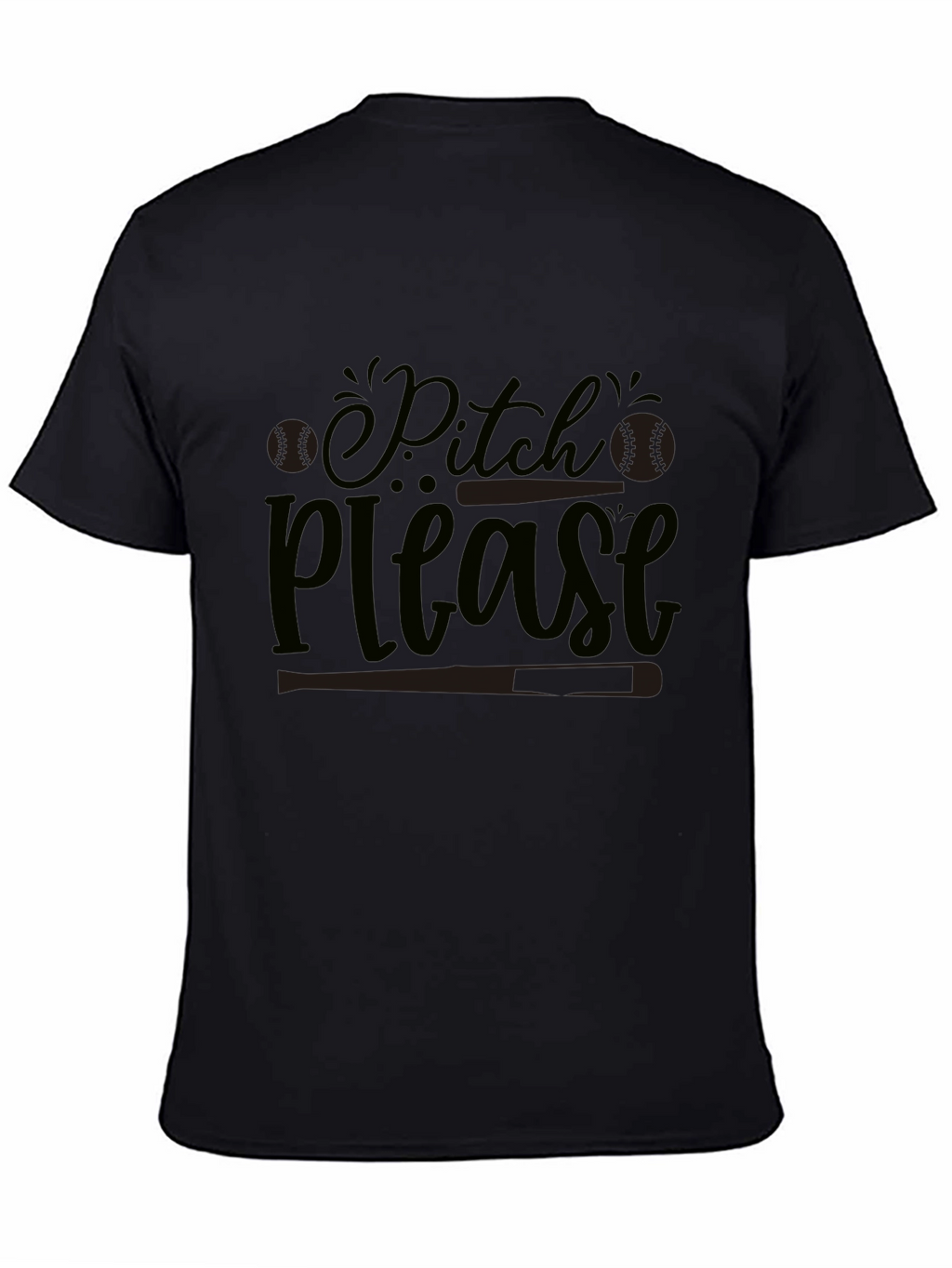 Pitch Please Baseball Graphic Tee