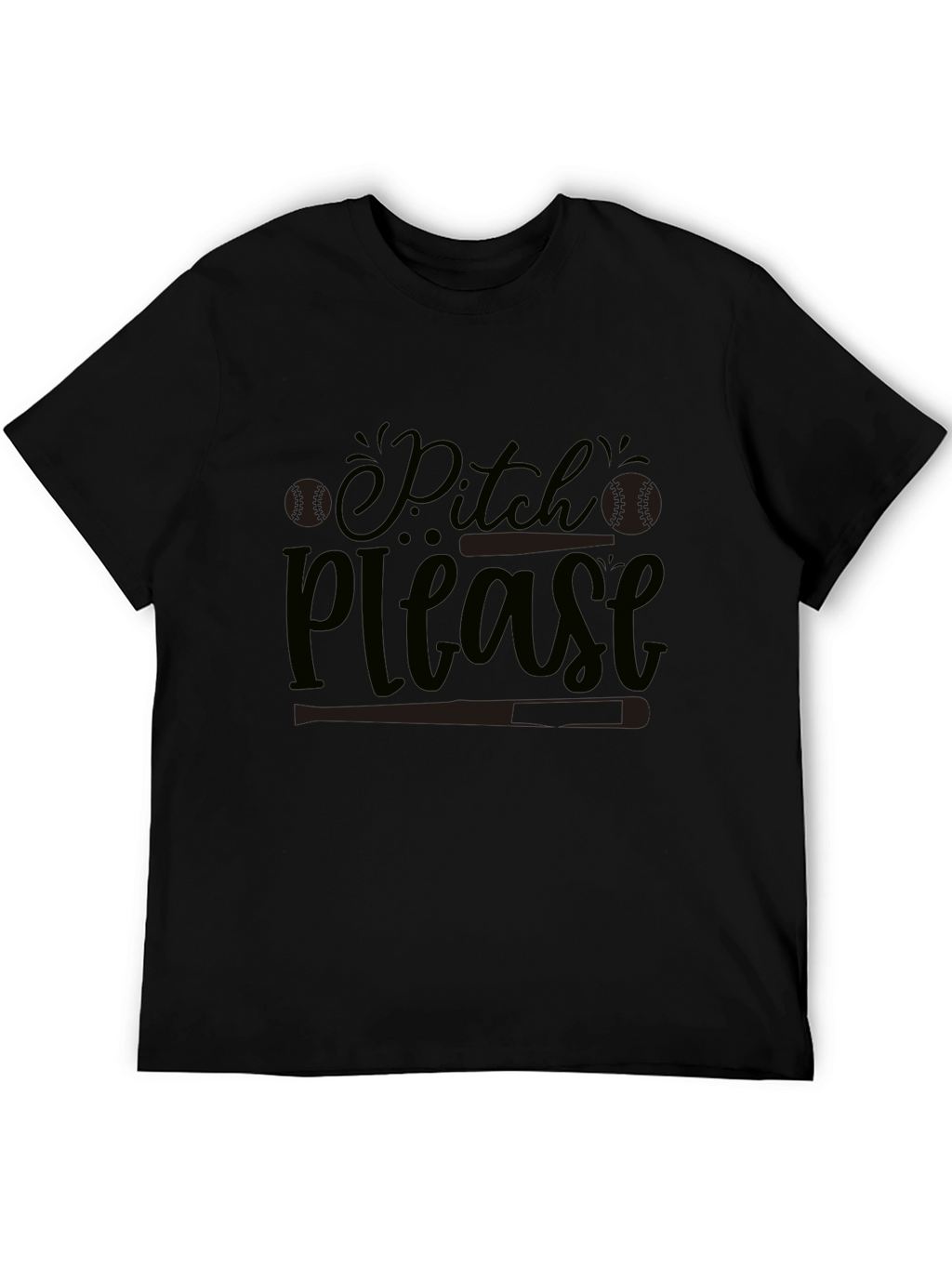 Pitch Please Baseball Graphic Tee