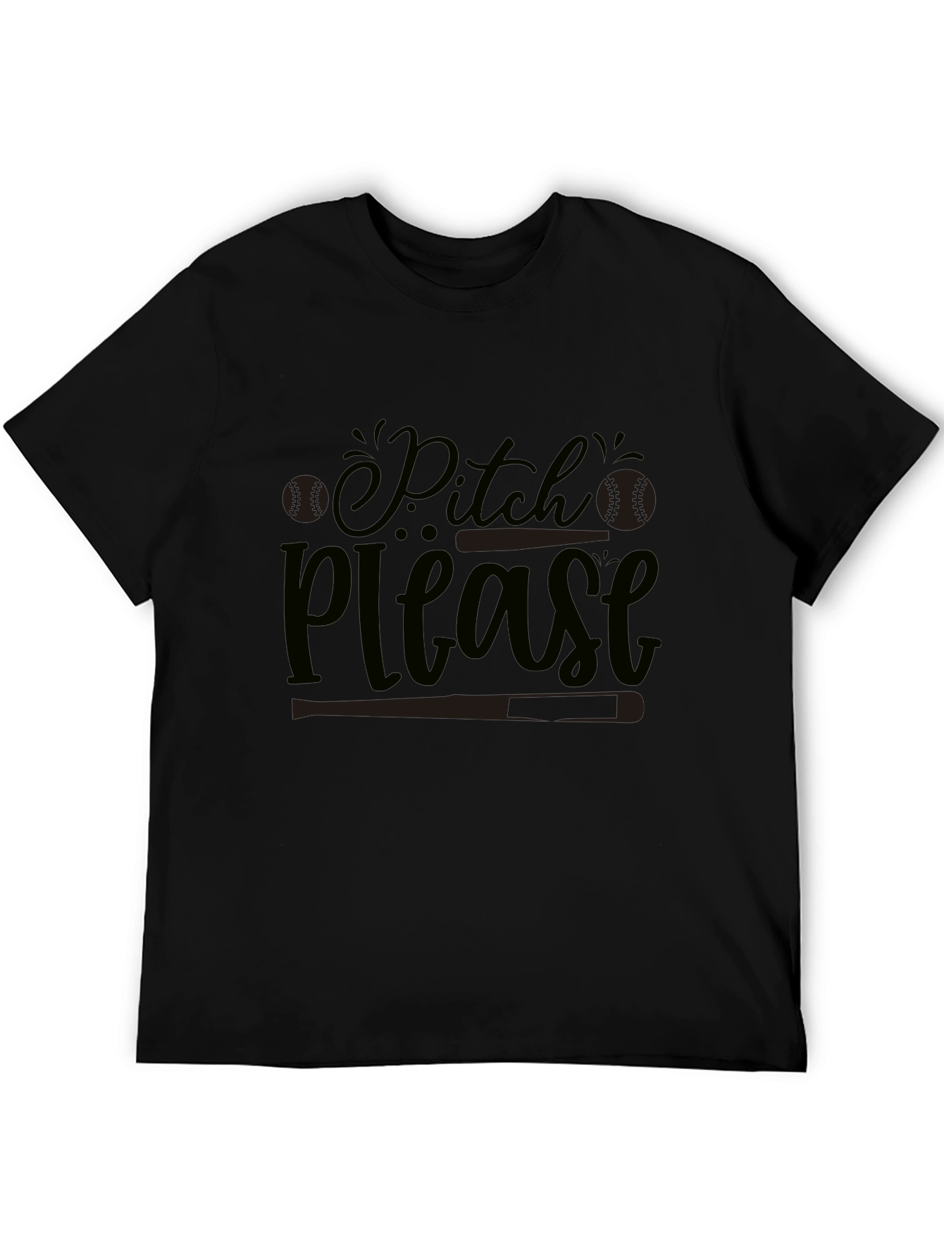 Pitch Please Baseball Graphic Tee