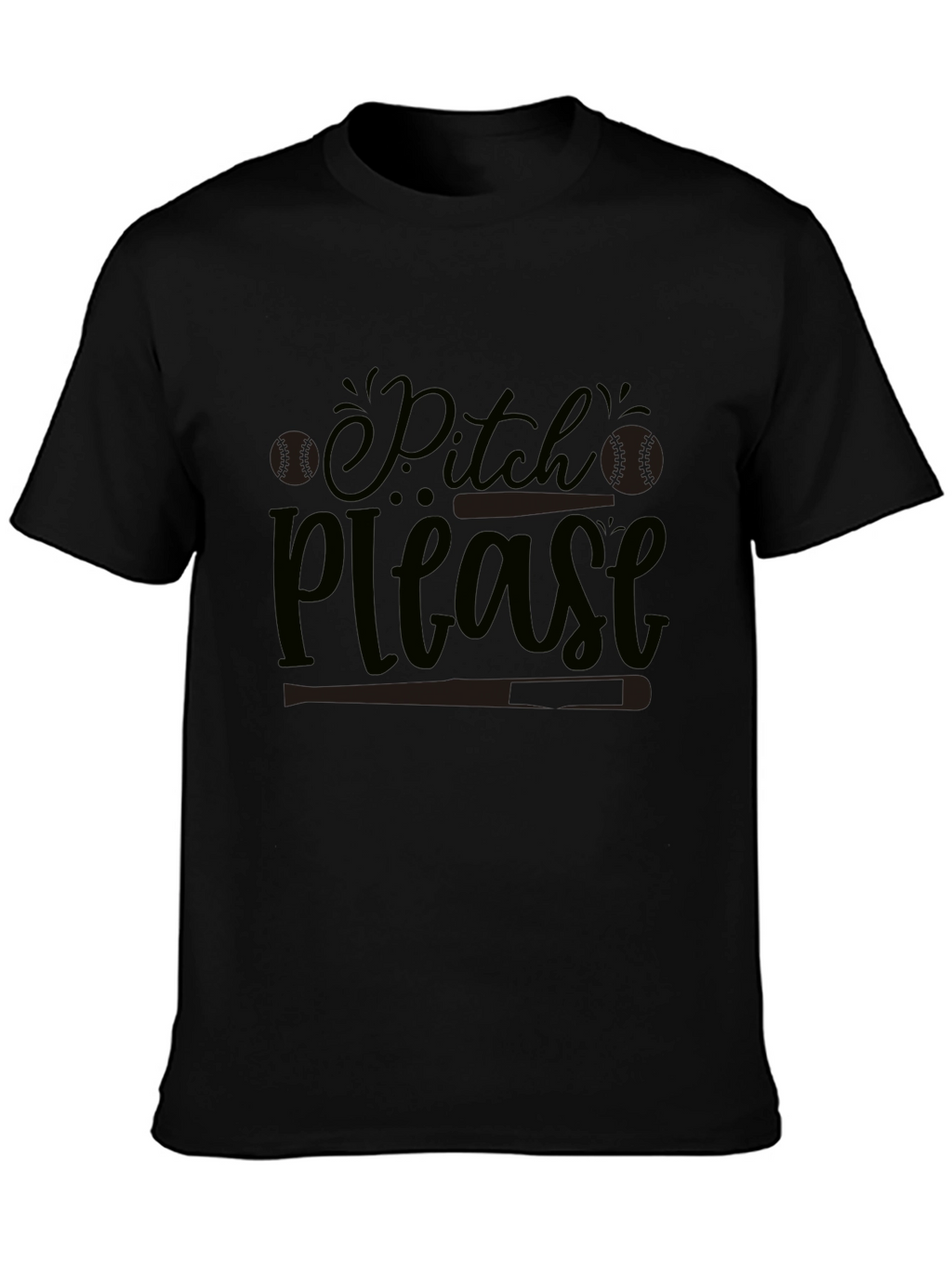 Pitch Please Baseball Graphic Tee