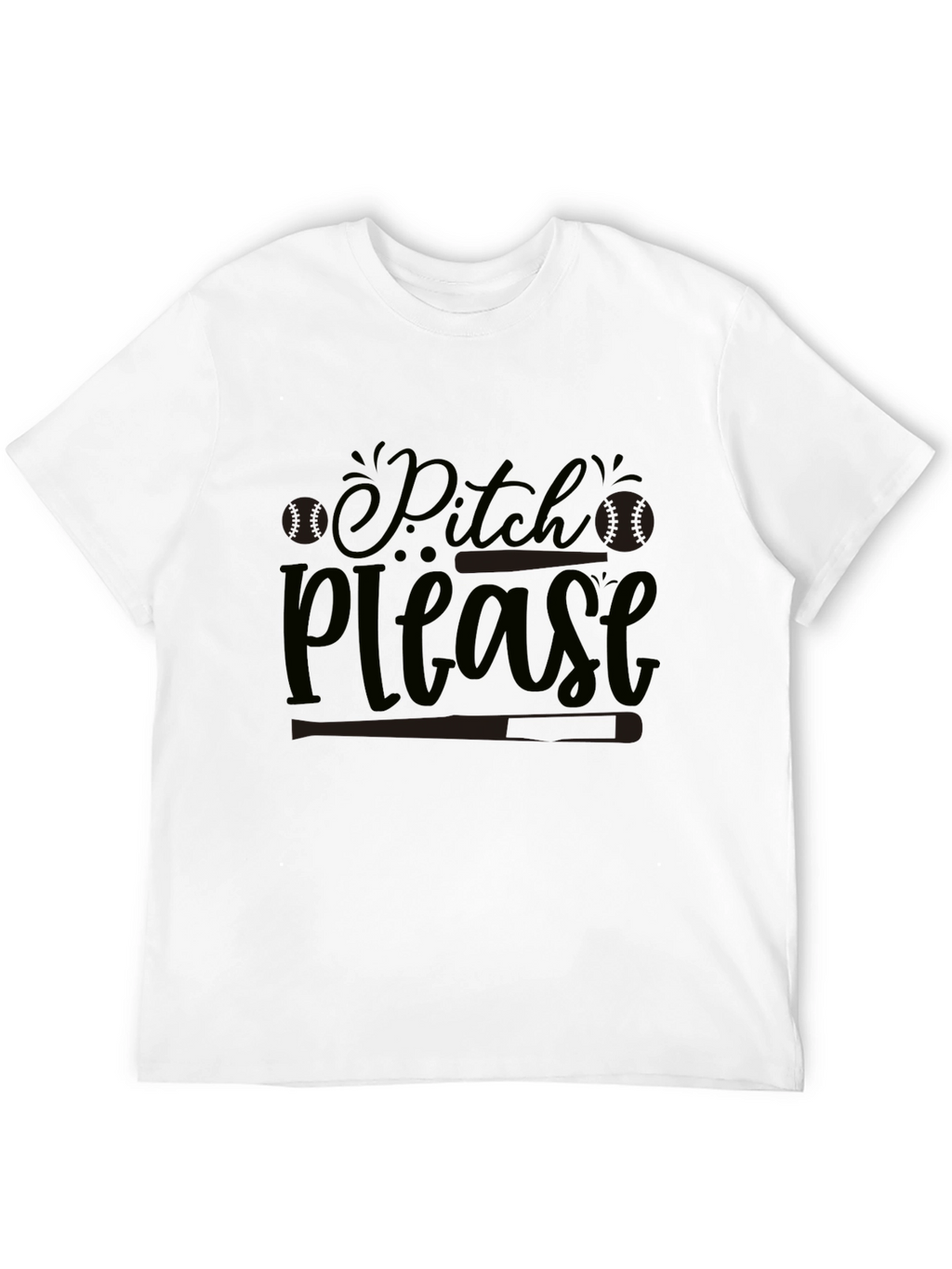 Pitch Please Baseball Graphic Tee