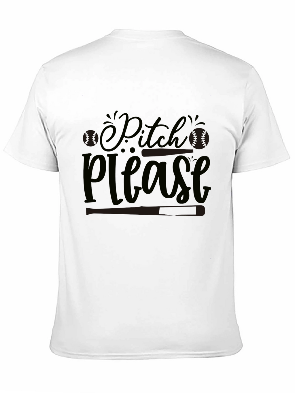 Pitch Please Baseball Graphic Tee