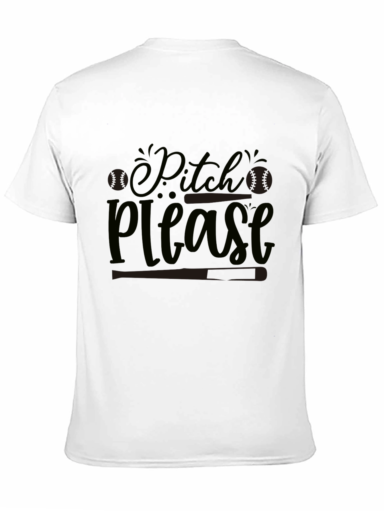 Pitch Please Baseball Graphic Tee