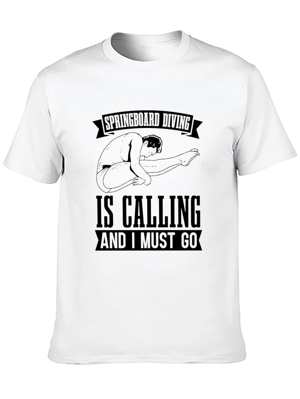 Springboard Diving T-Shirt - Diver Calling
