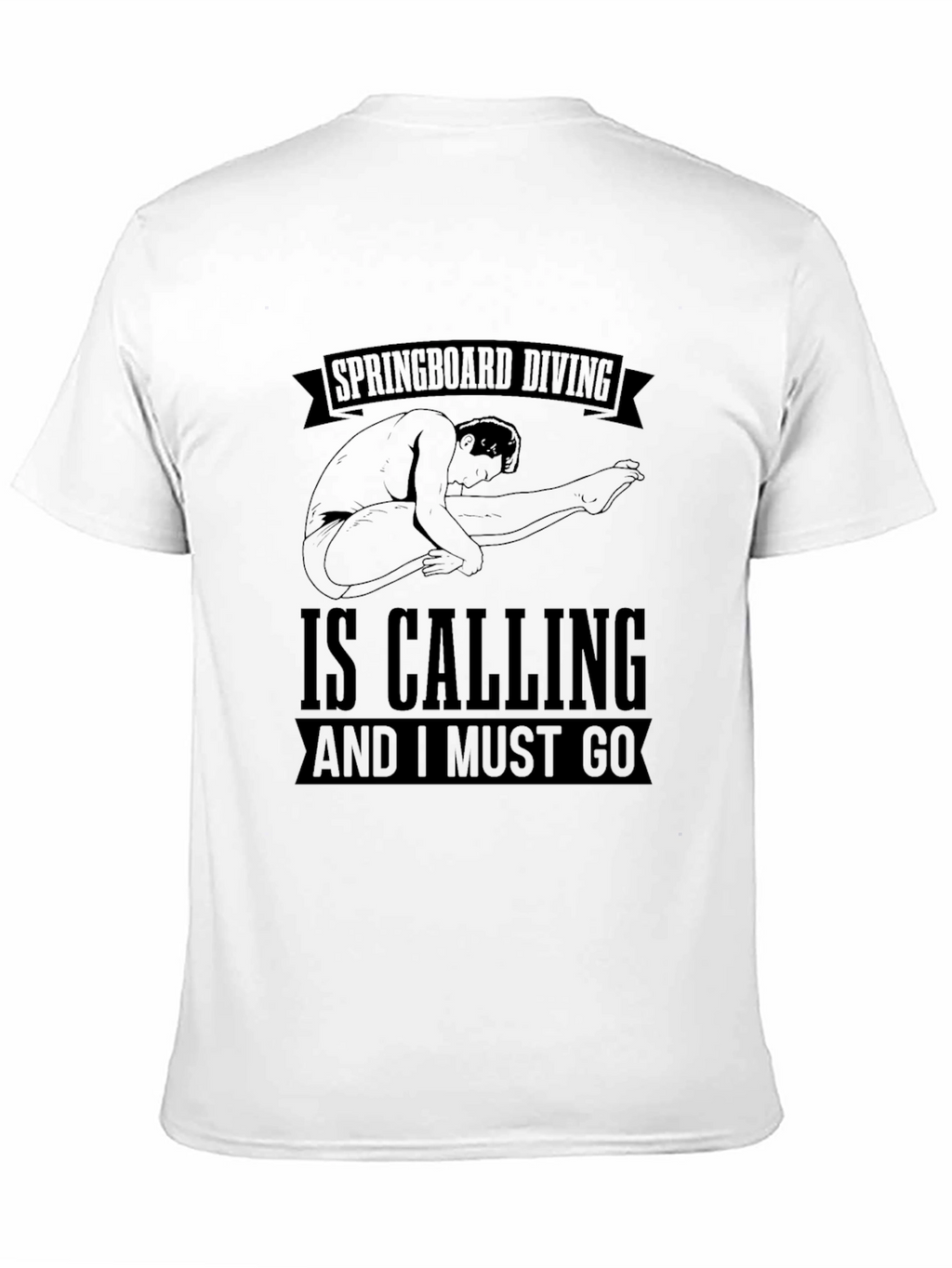 Springboard Diving T-Shirt - Diver Calling
