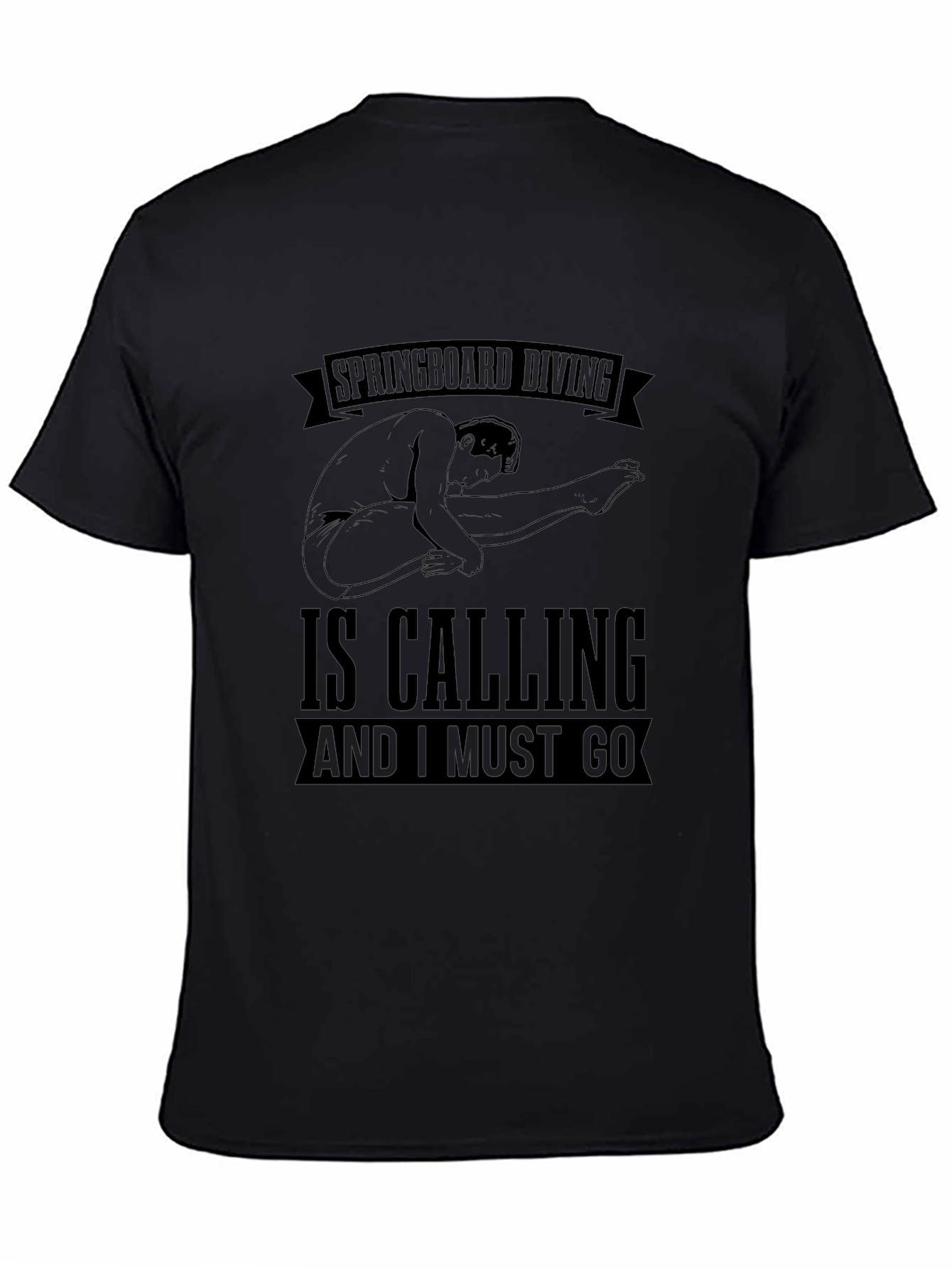 Springboard Diving T-Shirt - Diver Calling