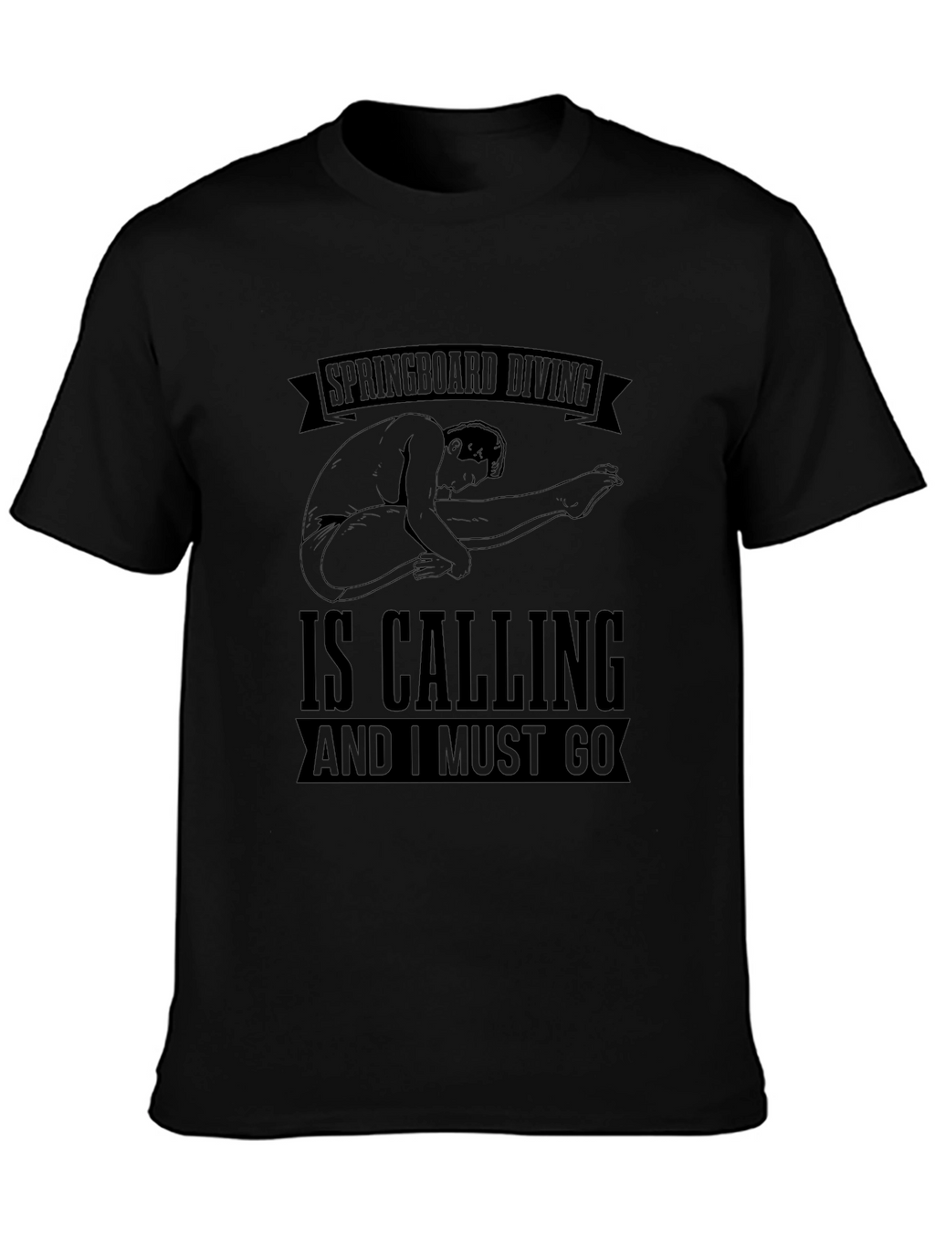Springboard Diving T-Shirt - Diver Calling
