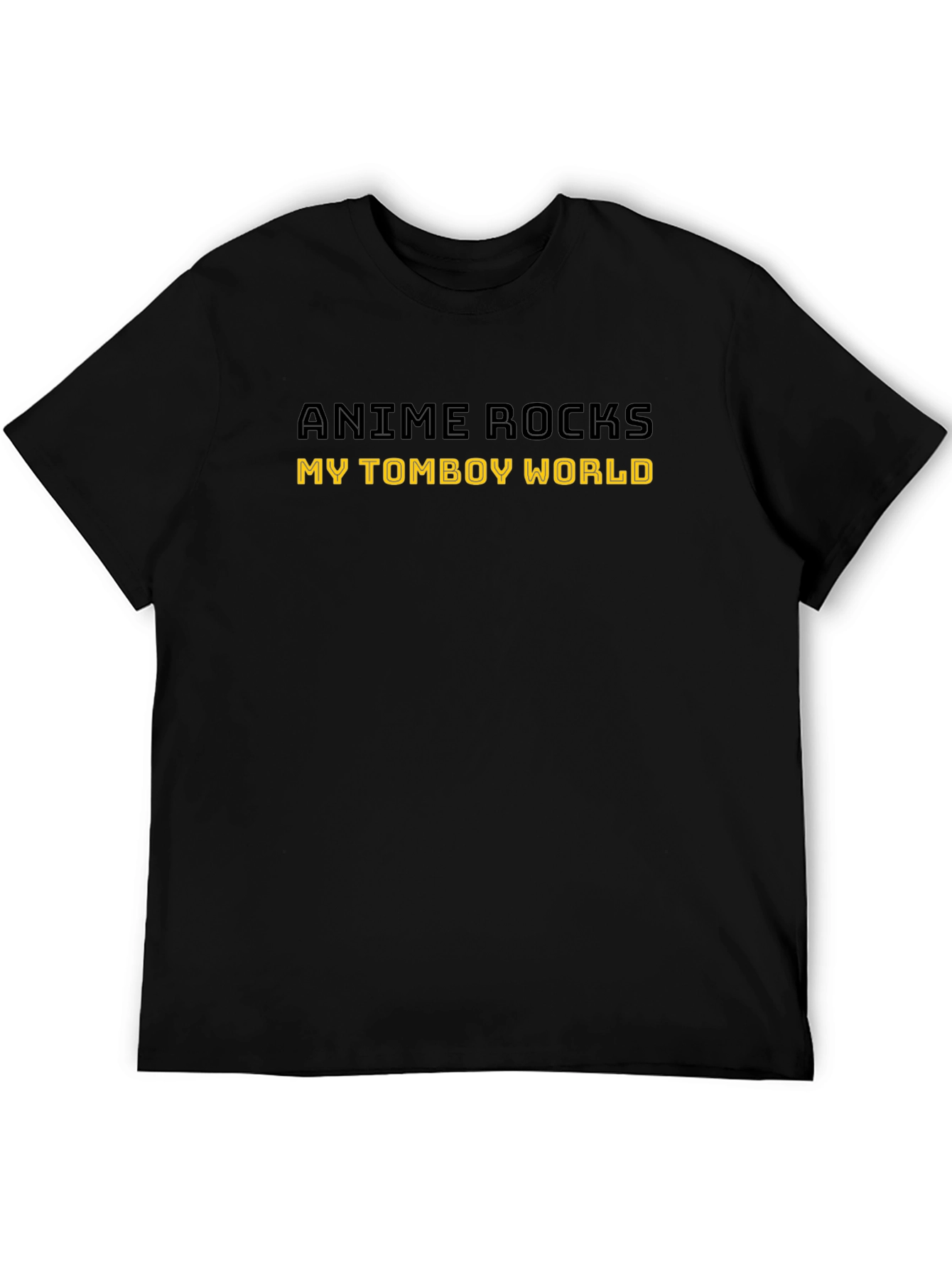 Anime Rocks Tomboy World Graphic Tee