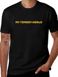 Anime Rocks Tomboy World Graphic Tee