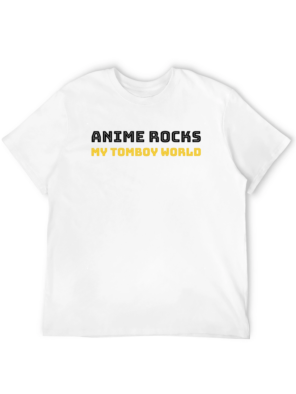 Anime Rocks Tomboy World Graphic Tee