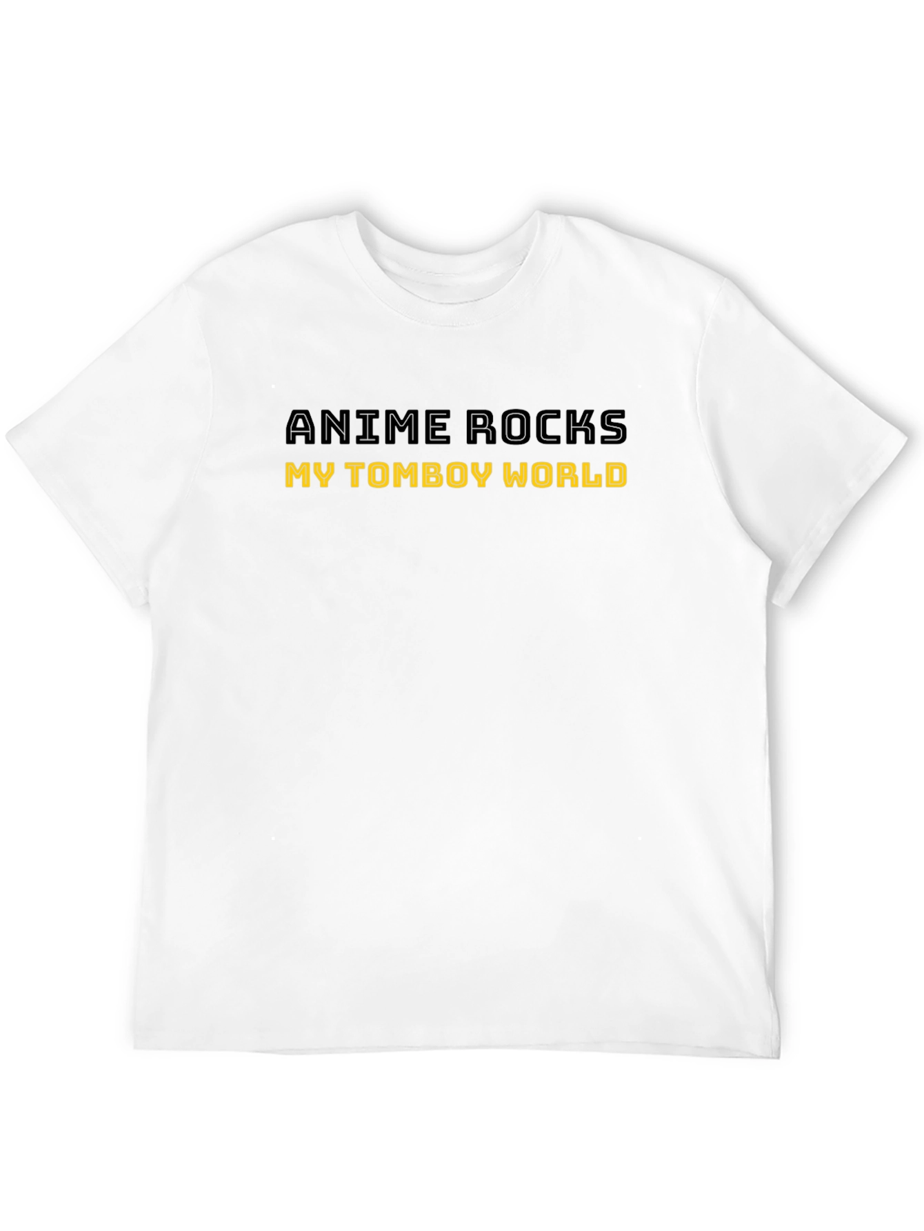 Anime Rocks Tomboy World Graphic Tee