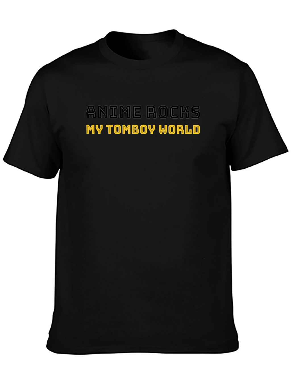 Anime Rocks Tomboy World Graphic Tee