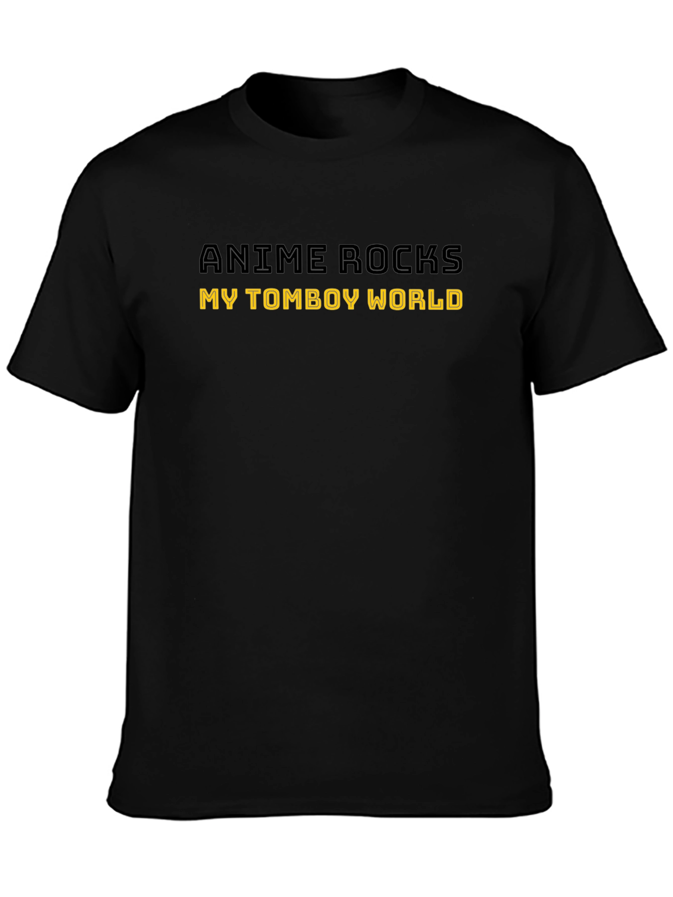 Anime Rocks Tomboy World Graphic Tee