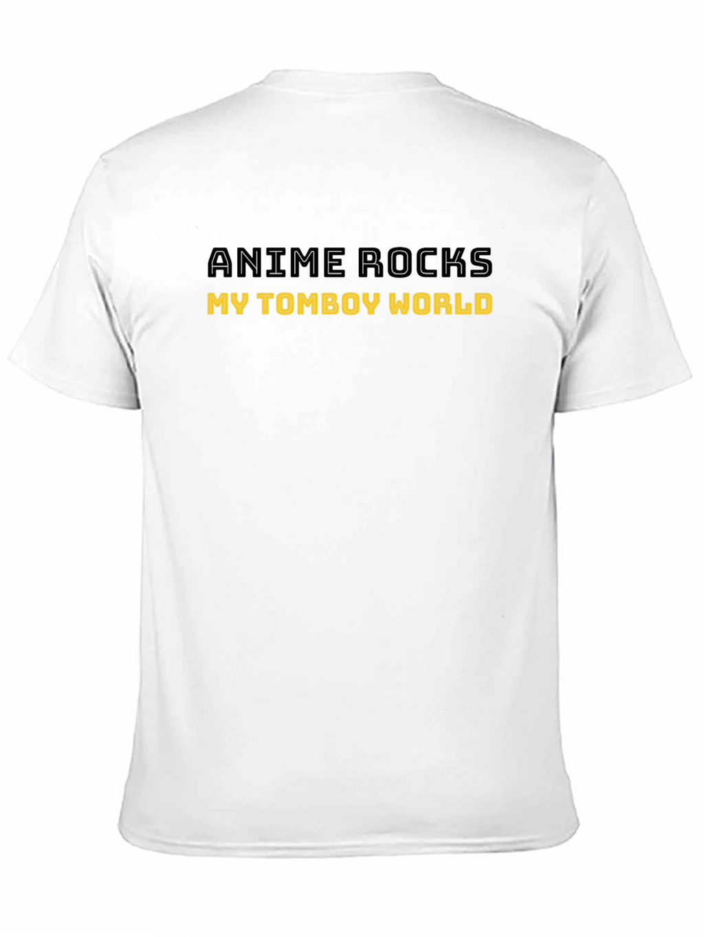 Anime Rocks Tomboy World Graphic Tee
