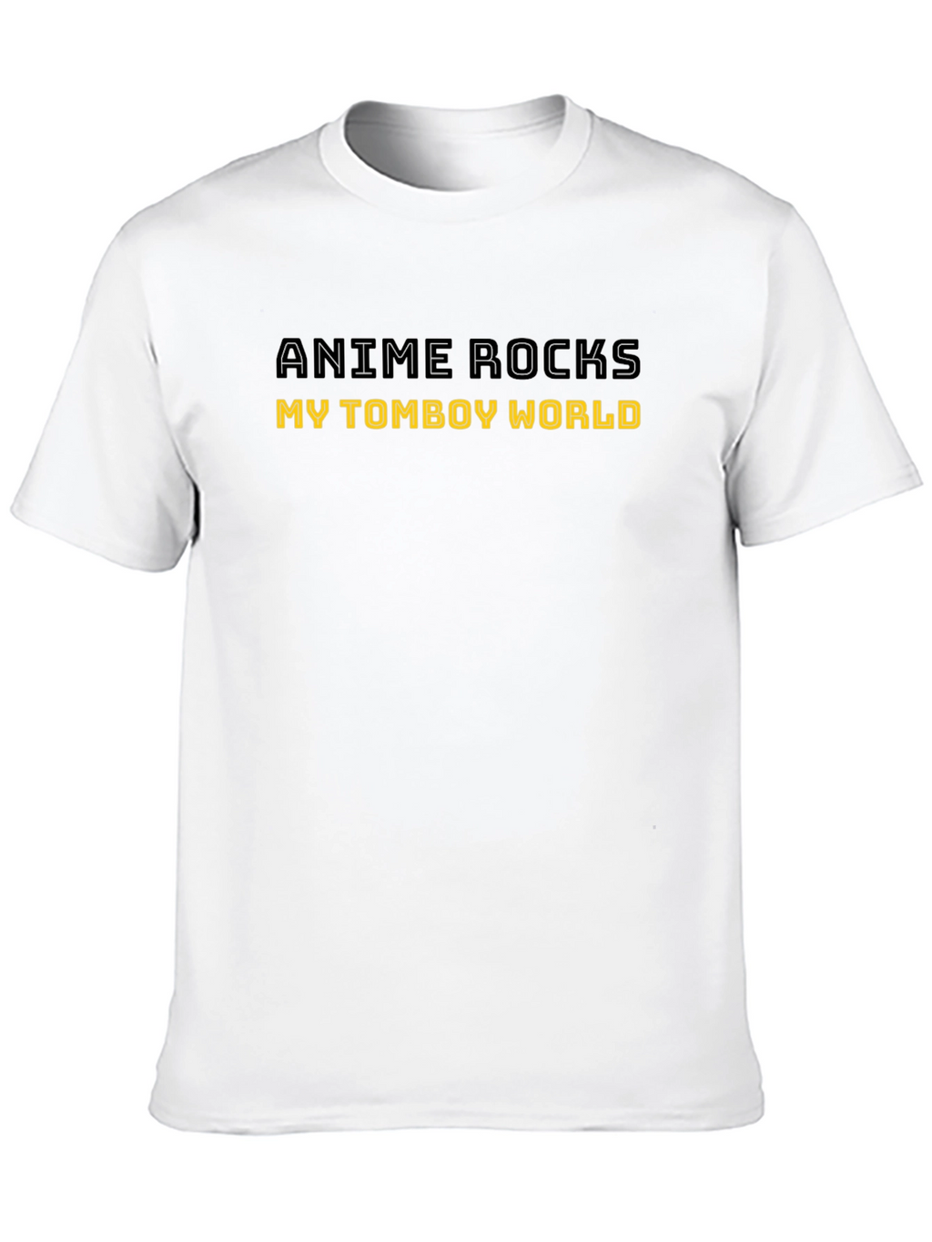 Anime Rocks Tomboy World Graphic Tee