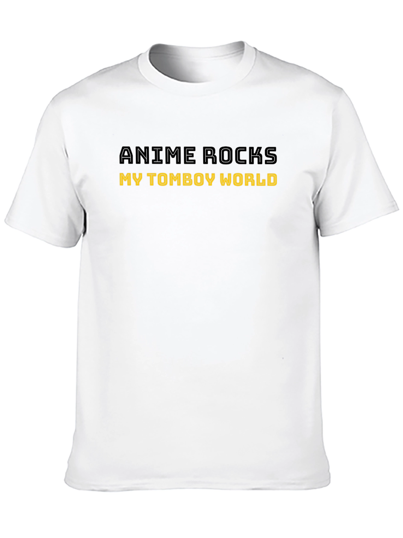Anime Rocks Tomboy World Graphic Tee