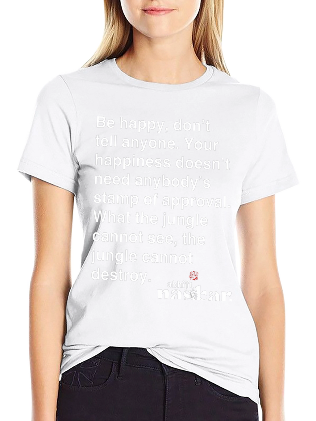 Inspirational Quote Graphic T-Shirt