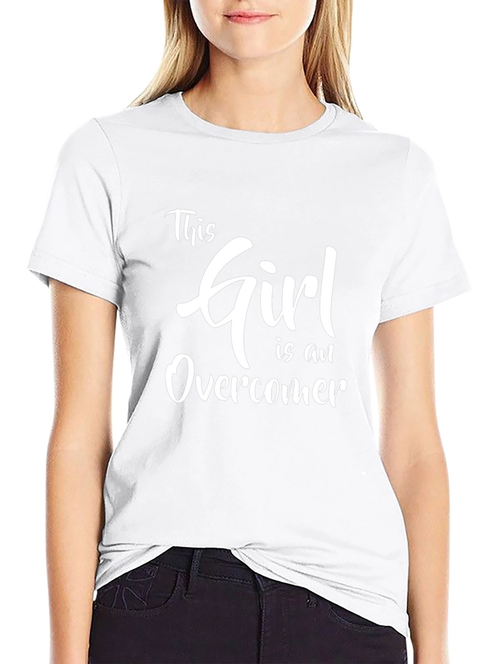 This Girl is an Overcomer Graphic Tee