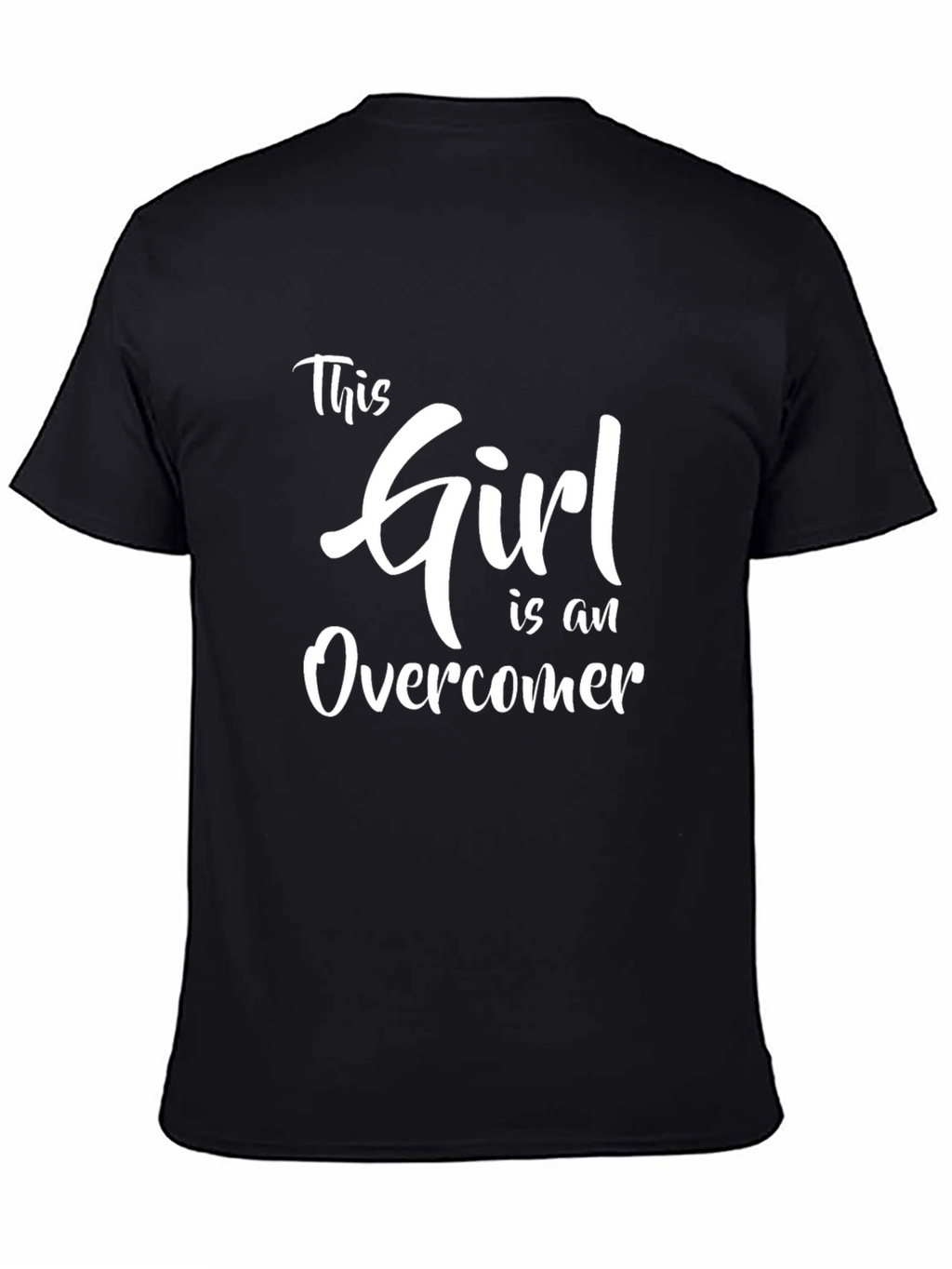 This Girl is an Overcomer Graphic Tee