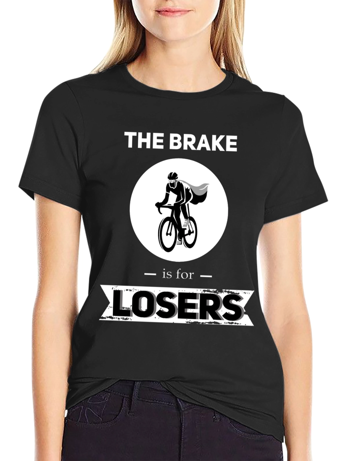 The Brake is for Losers T-Shirt Cycling Humor
