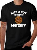 Boy Who Loves Mercury Planet T-Shirt