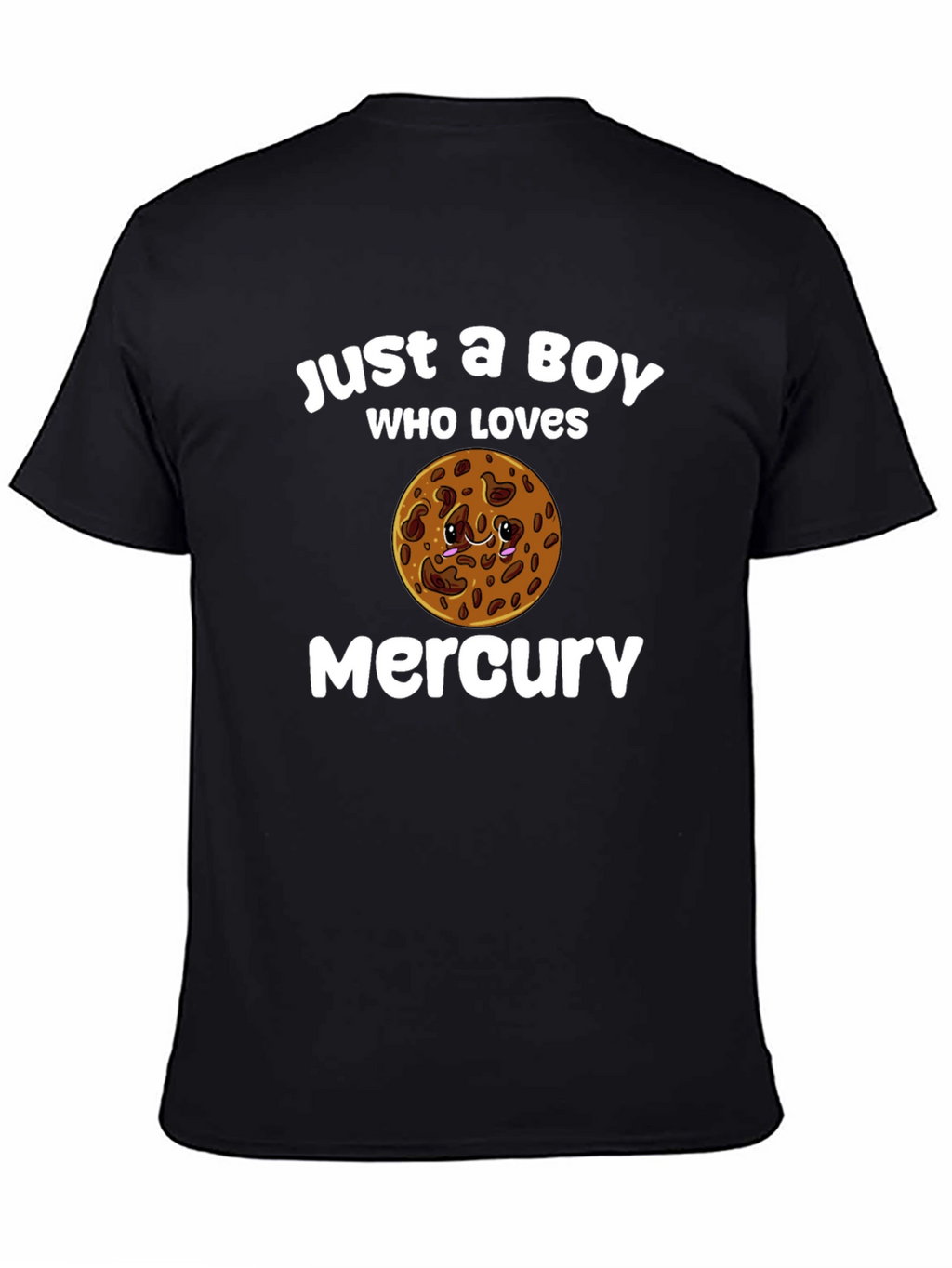 Boy Who Loves Mercury Planet T-Shirt