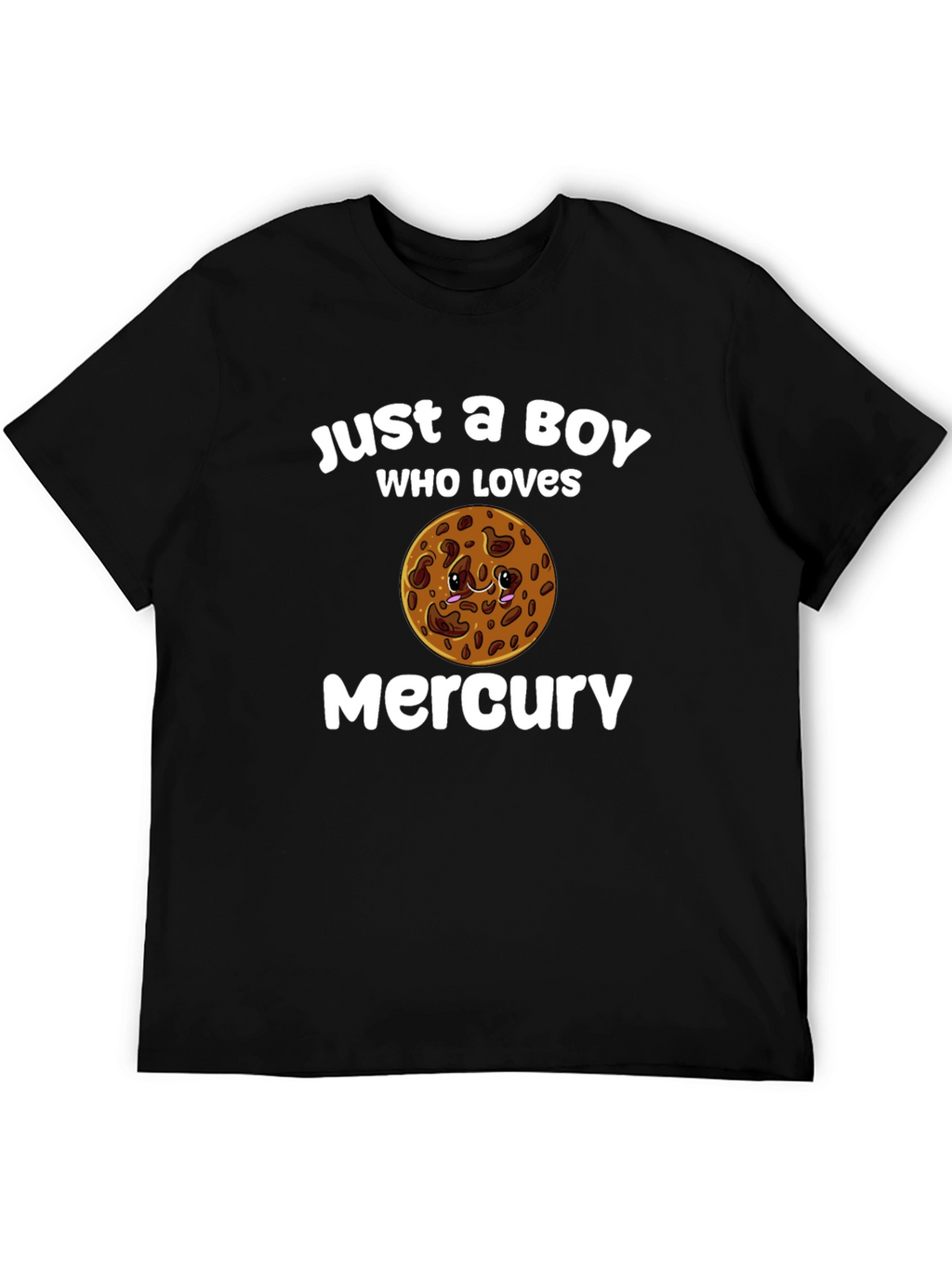 Boy Who Loves Mercury Planet T-Shirt