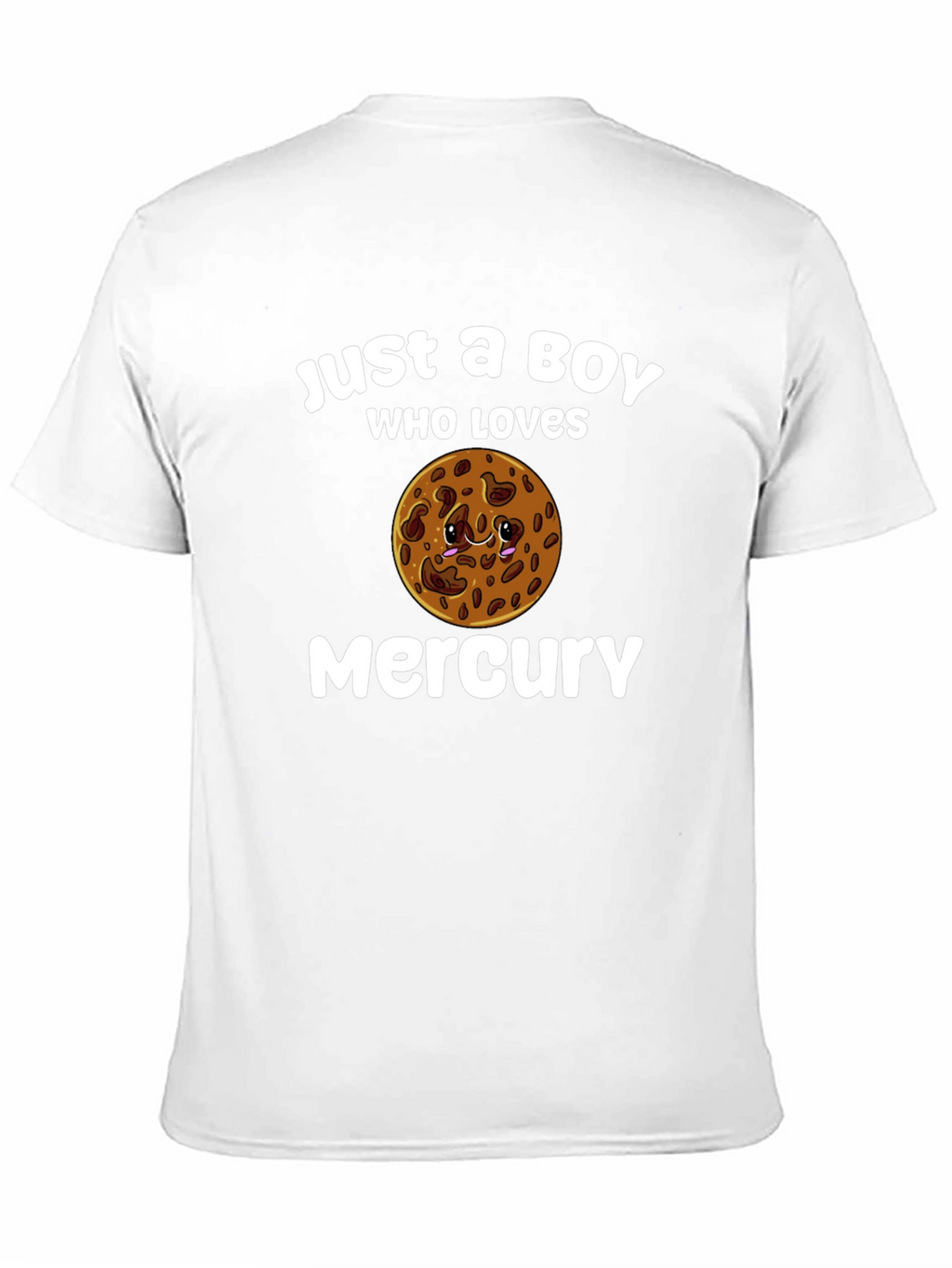 Boy Who Loves Mercury Planet T-Shirt
