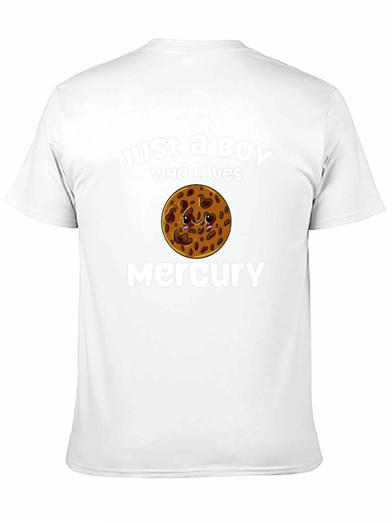 Boy Who Loves Mercury Planet T-Shirt