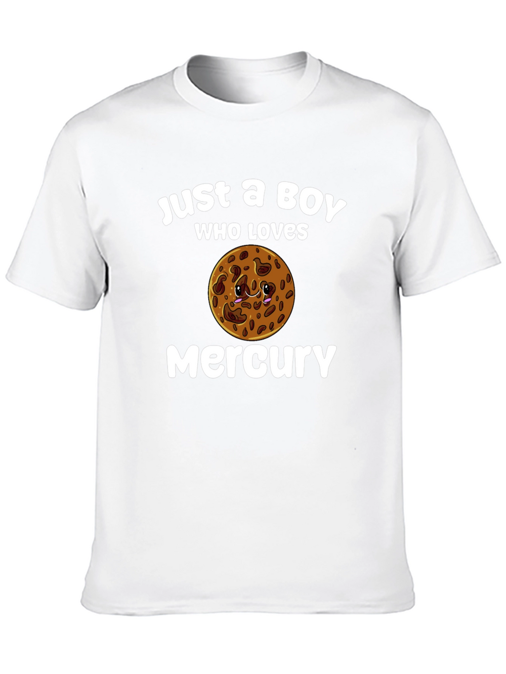 Boy Who Loves Mercury Planet T-Shirt
